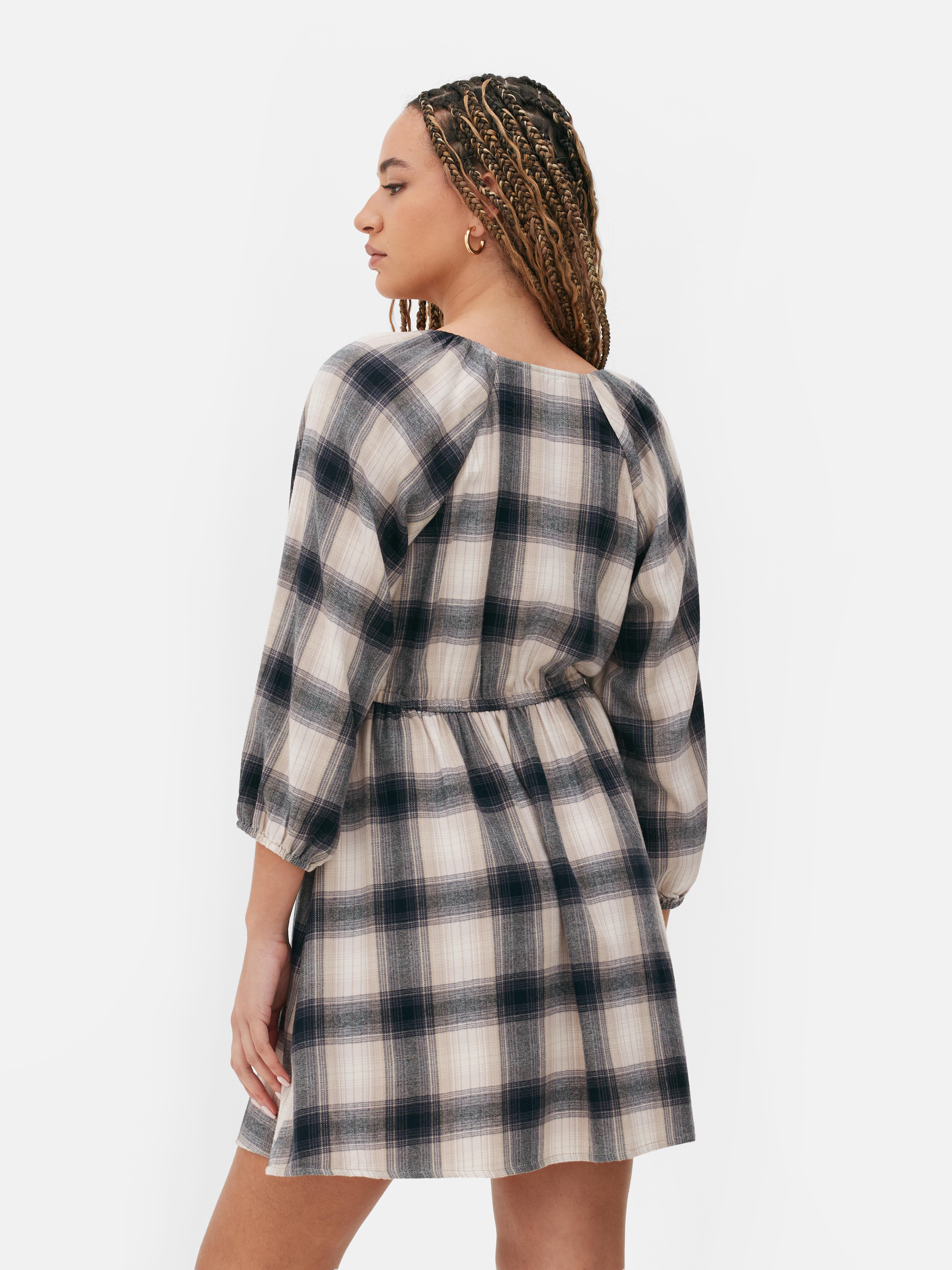 The Little Plaid Shirt Dress - The Style Contour