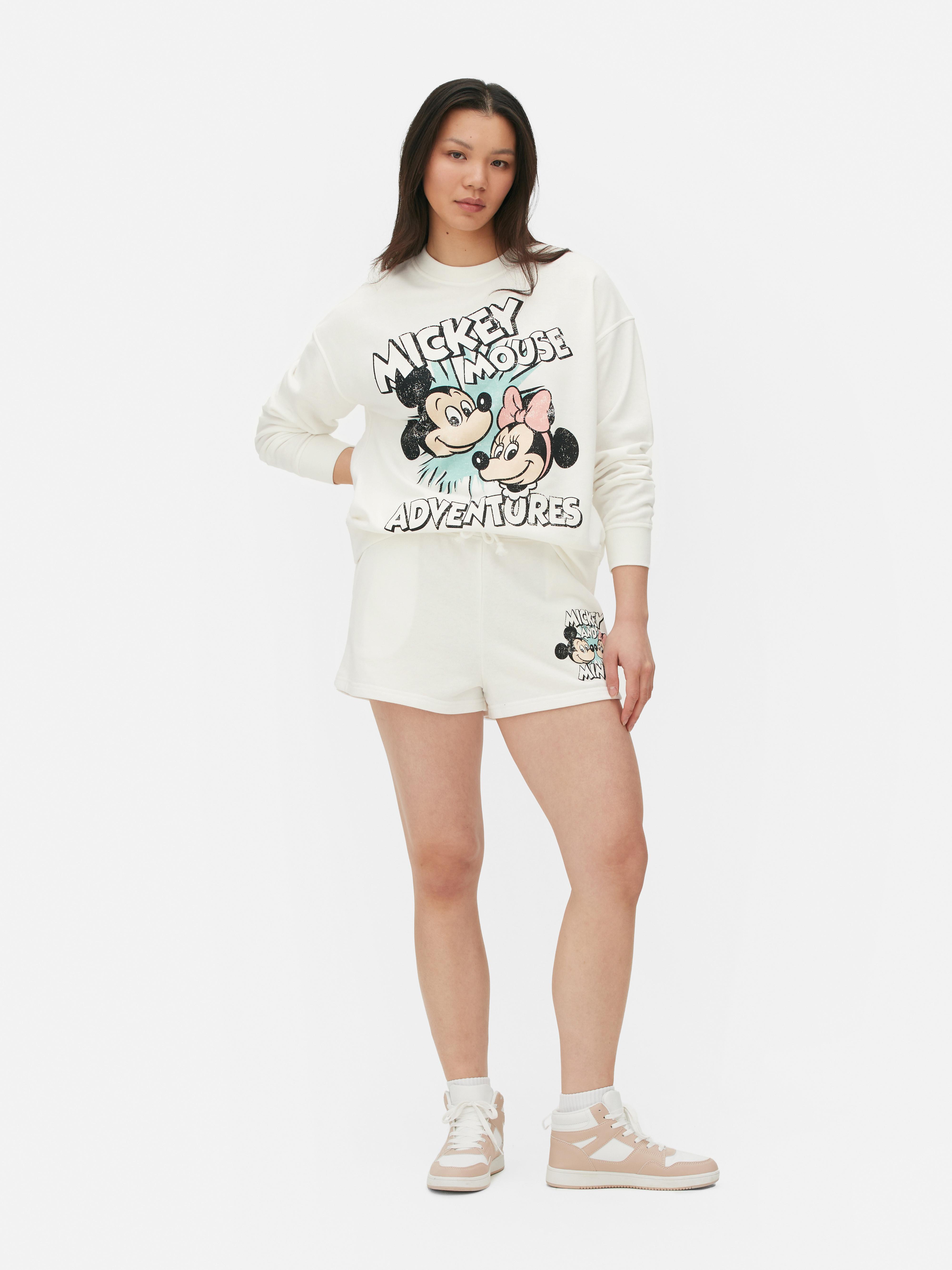 Sweat-shirt Disney Mickey Mouse et Minnie Mouse