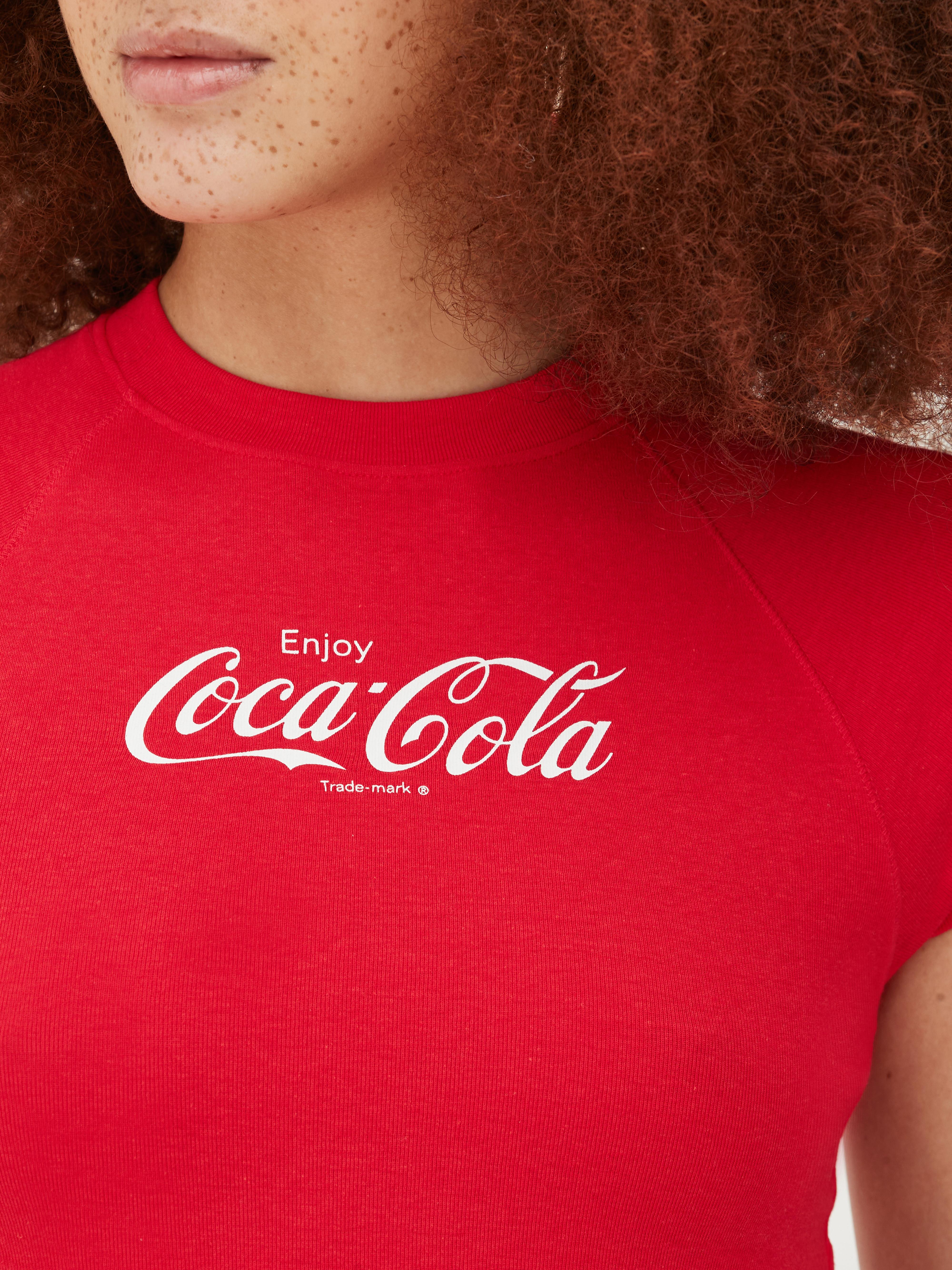 Camiseta corta de Coca Cola Primark