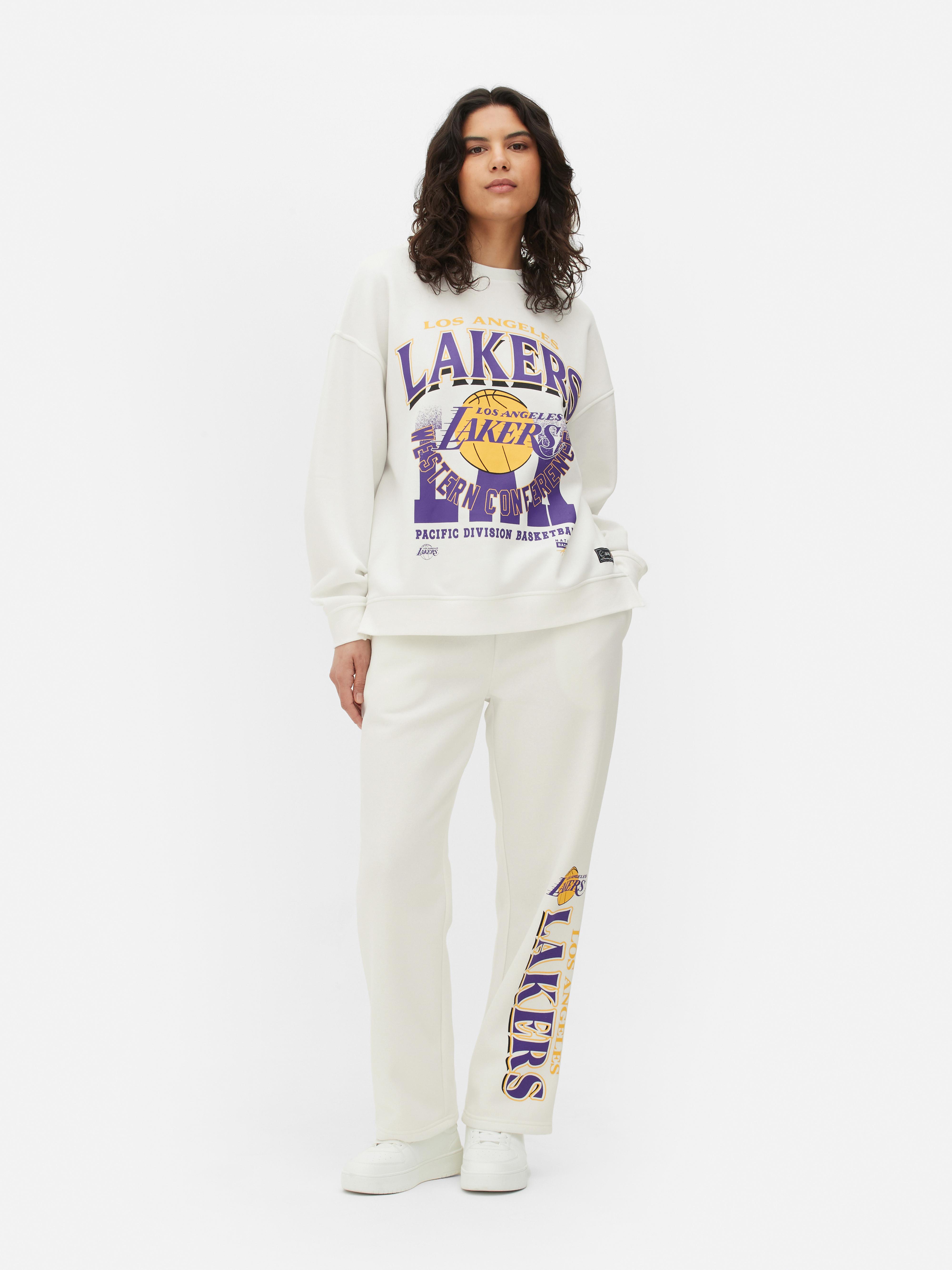 Camisola corte largo coordenada NBA Los Angeles Lakers