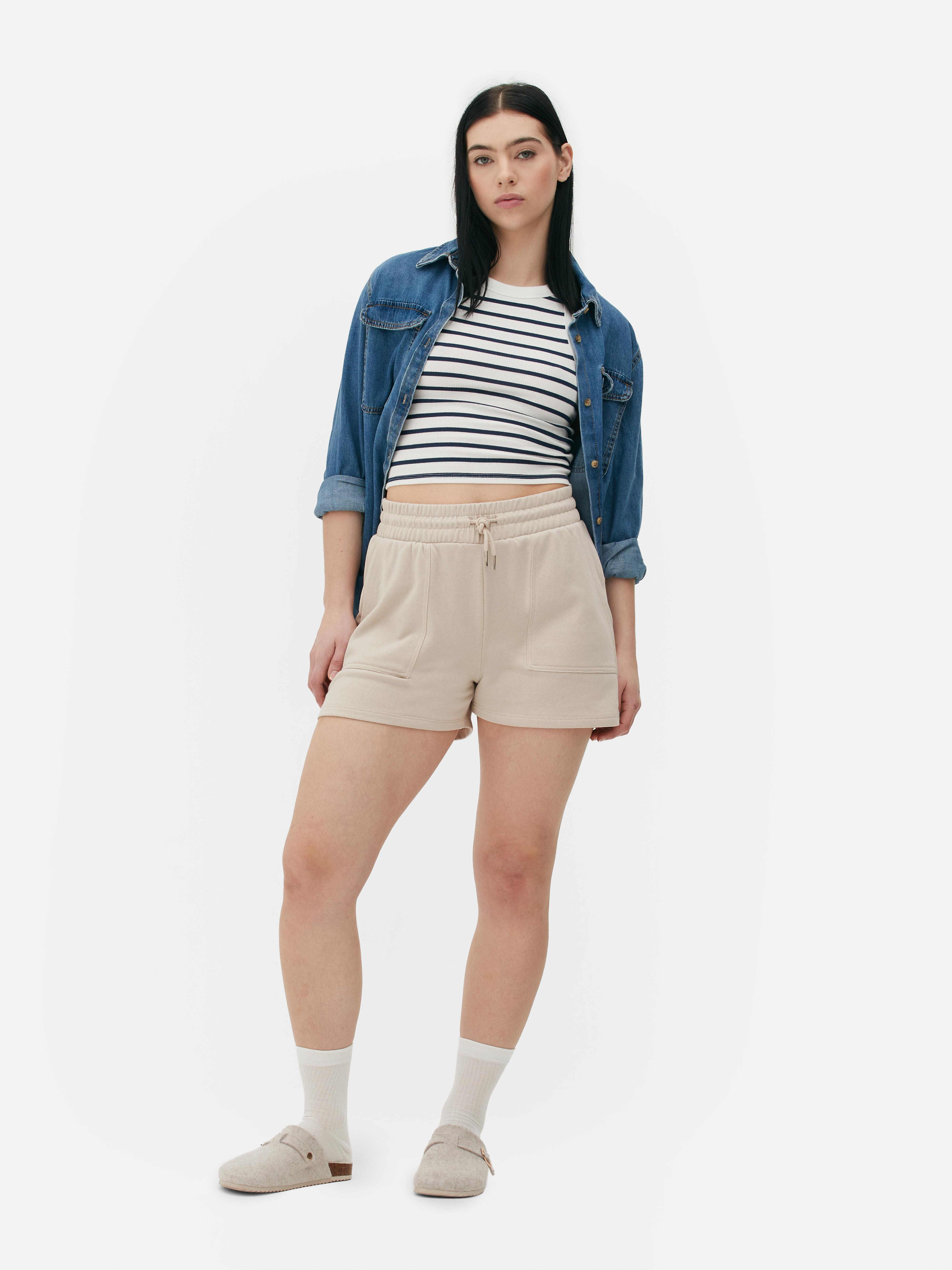 Jersey Mid Length Shorts