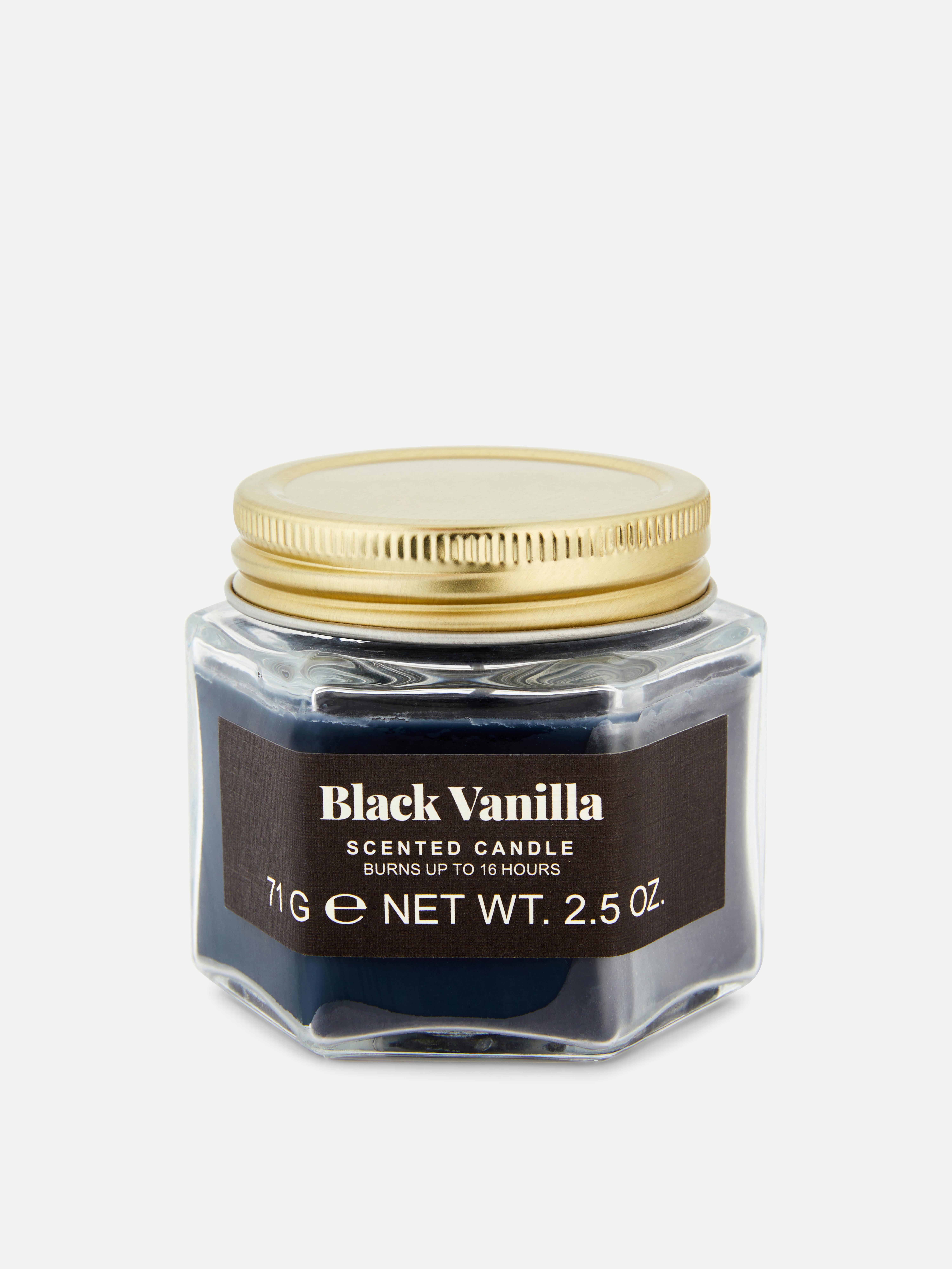 Mini Jar Scented Candle Black