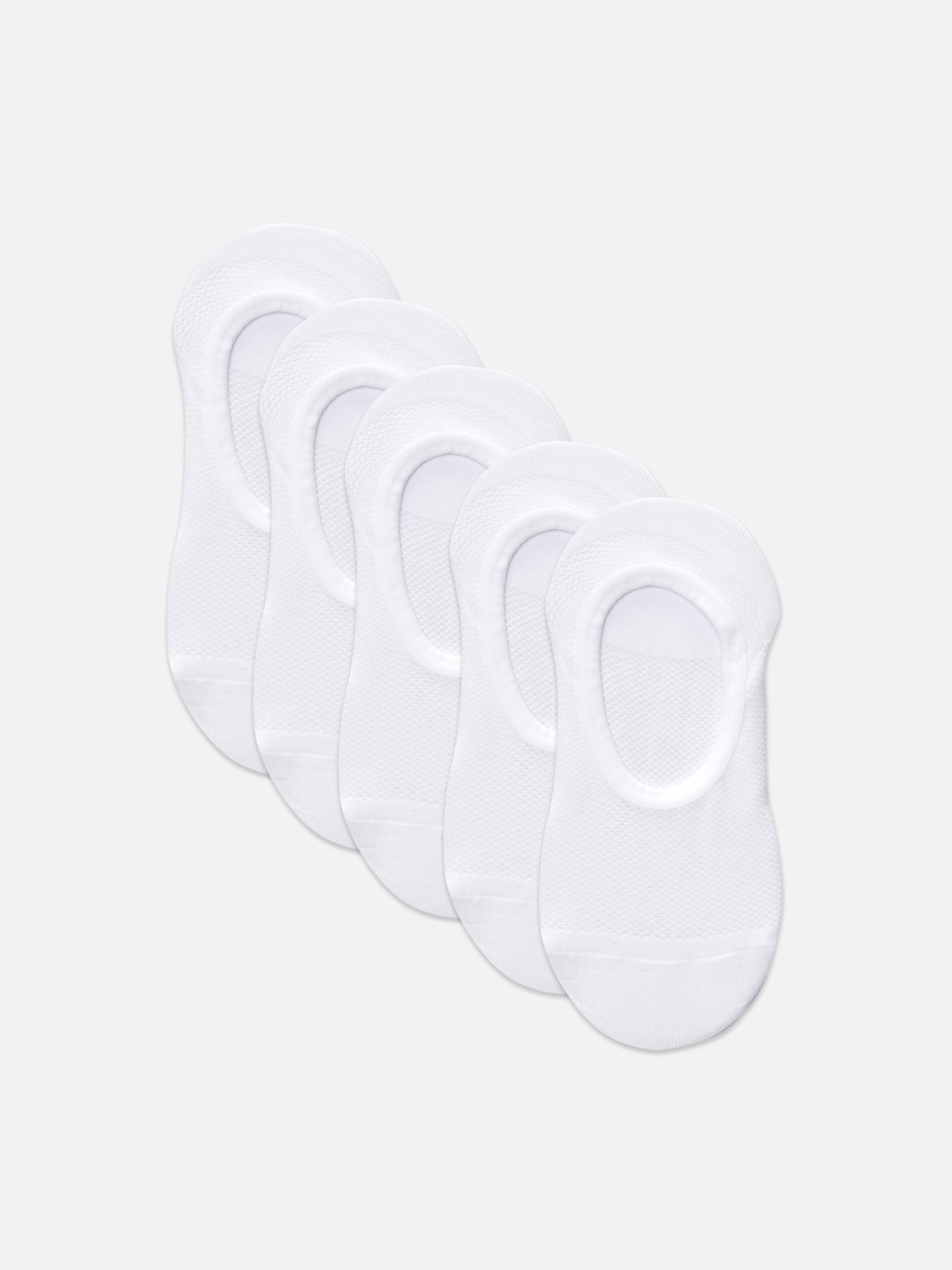 Pack de 5 pares de calcetines invisibles deportivos