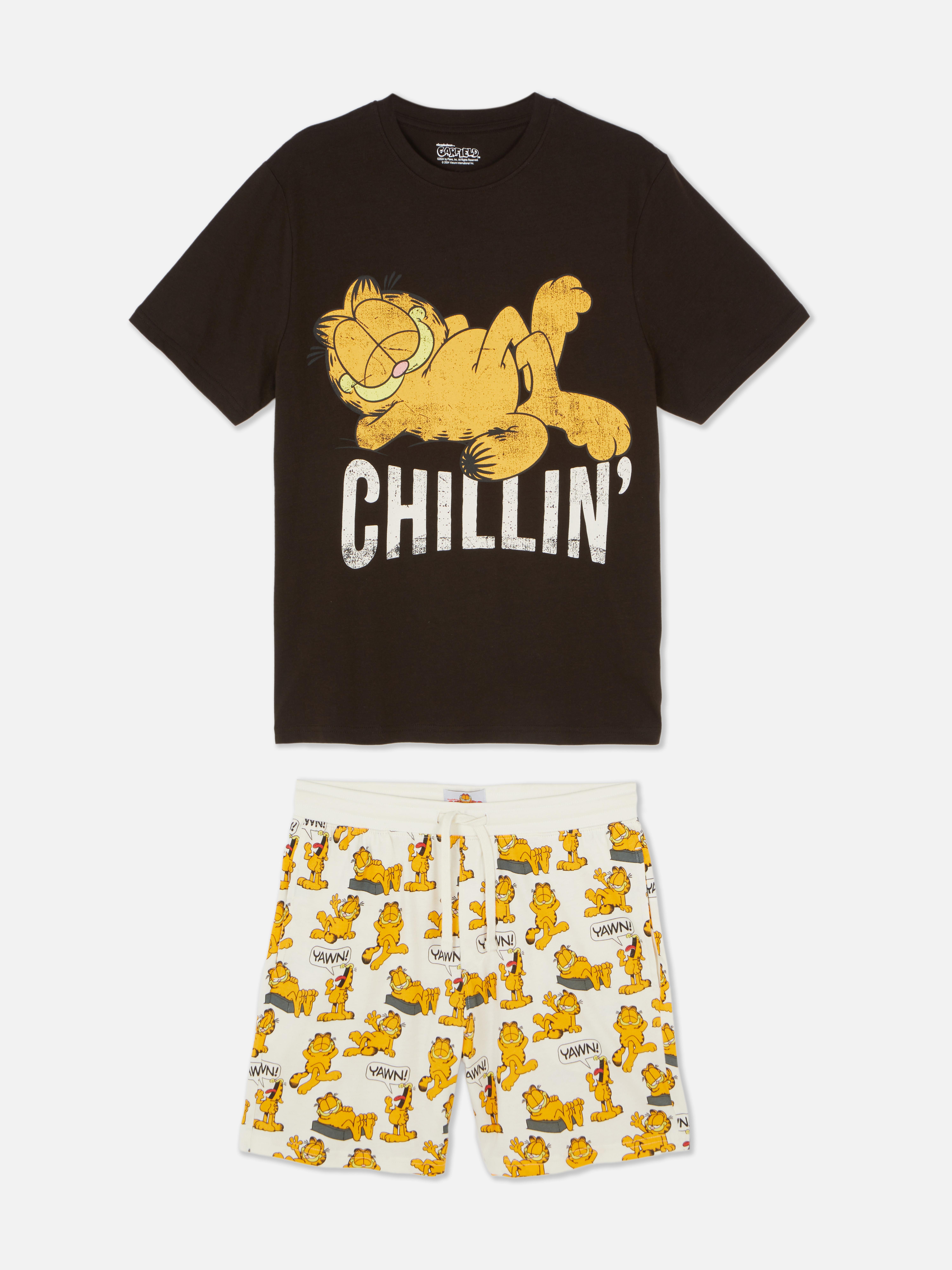 „Garfield“ Schlafanzug mit T-Shirt und Shorts