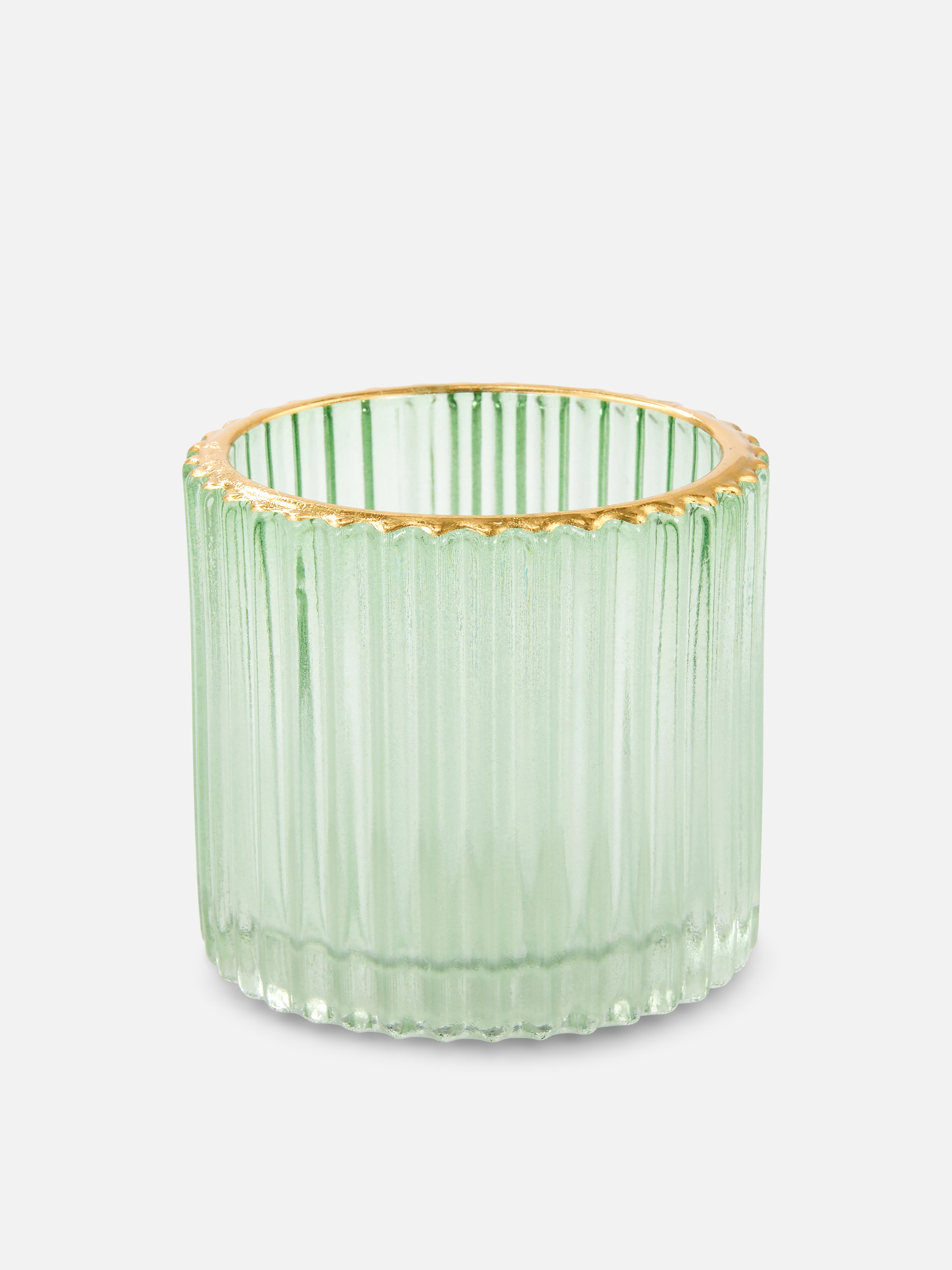 Fluted Tealight Candle Holder