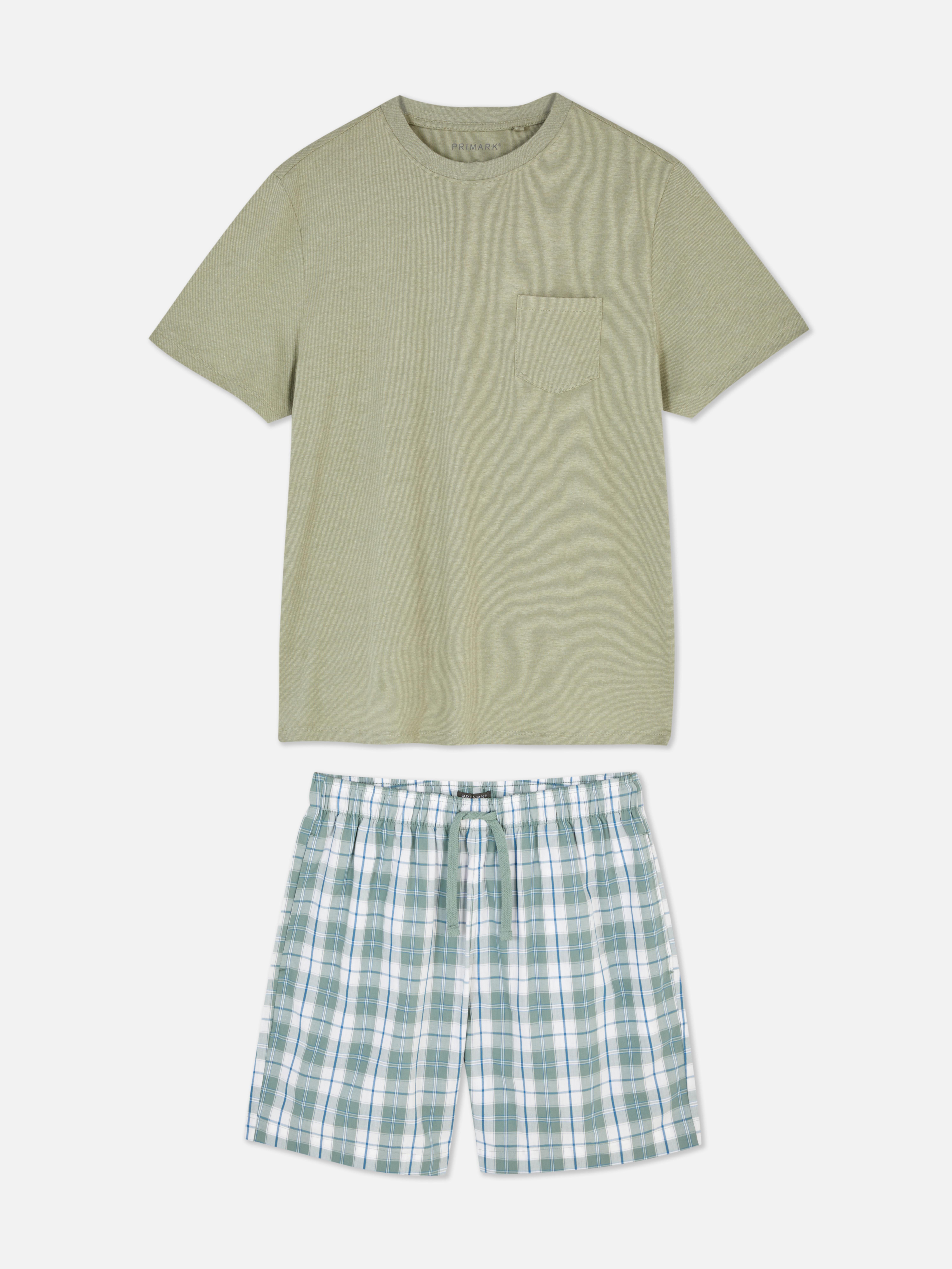 Check Shorts Pyjama Set
