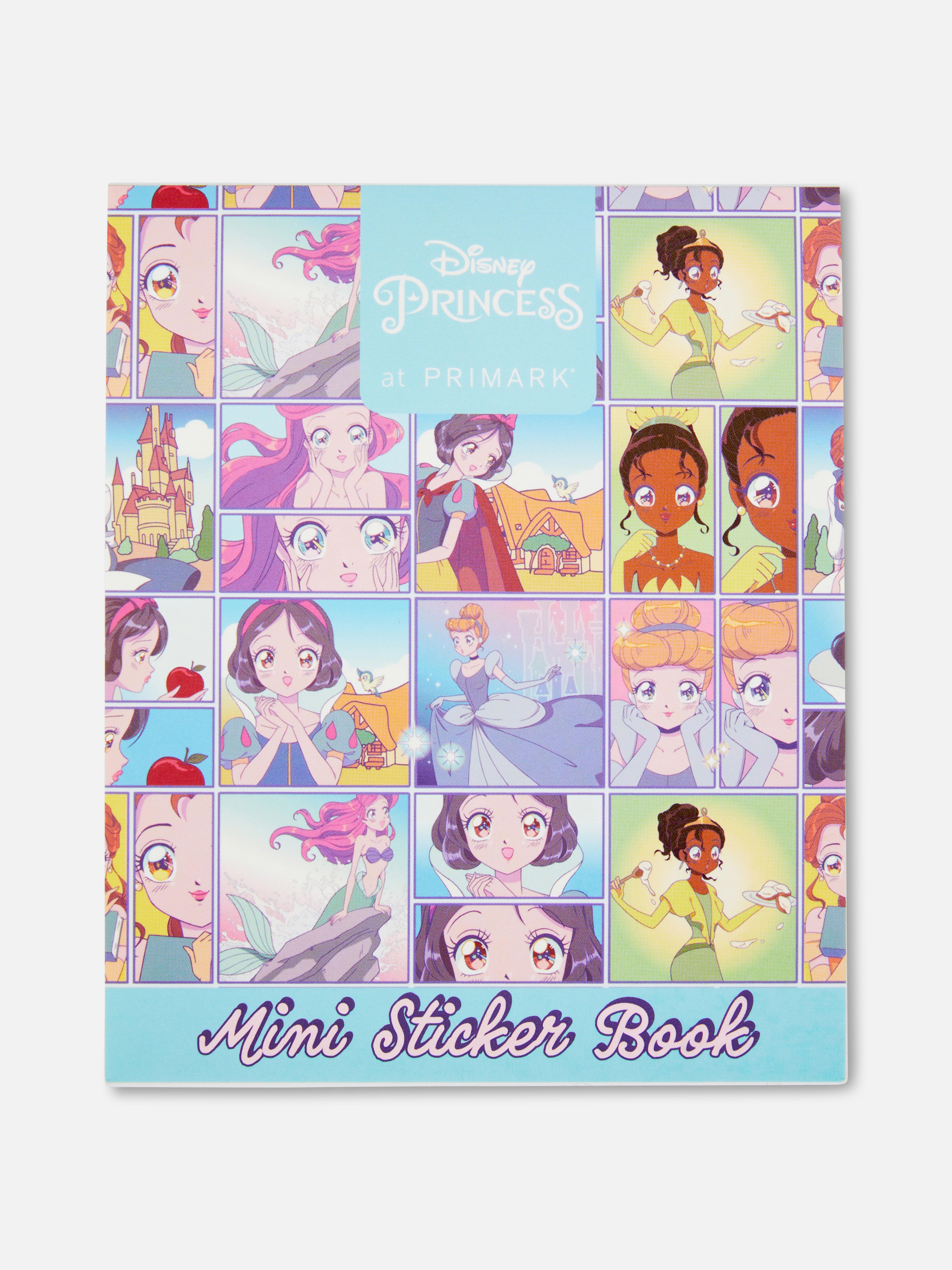 Mini carnet d'autocollants Princesses Disney