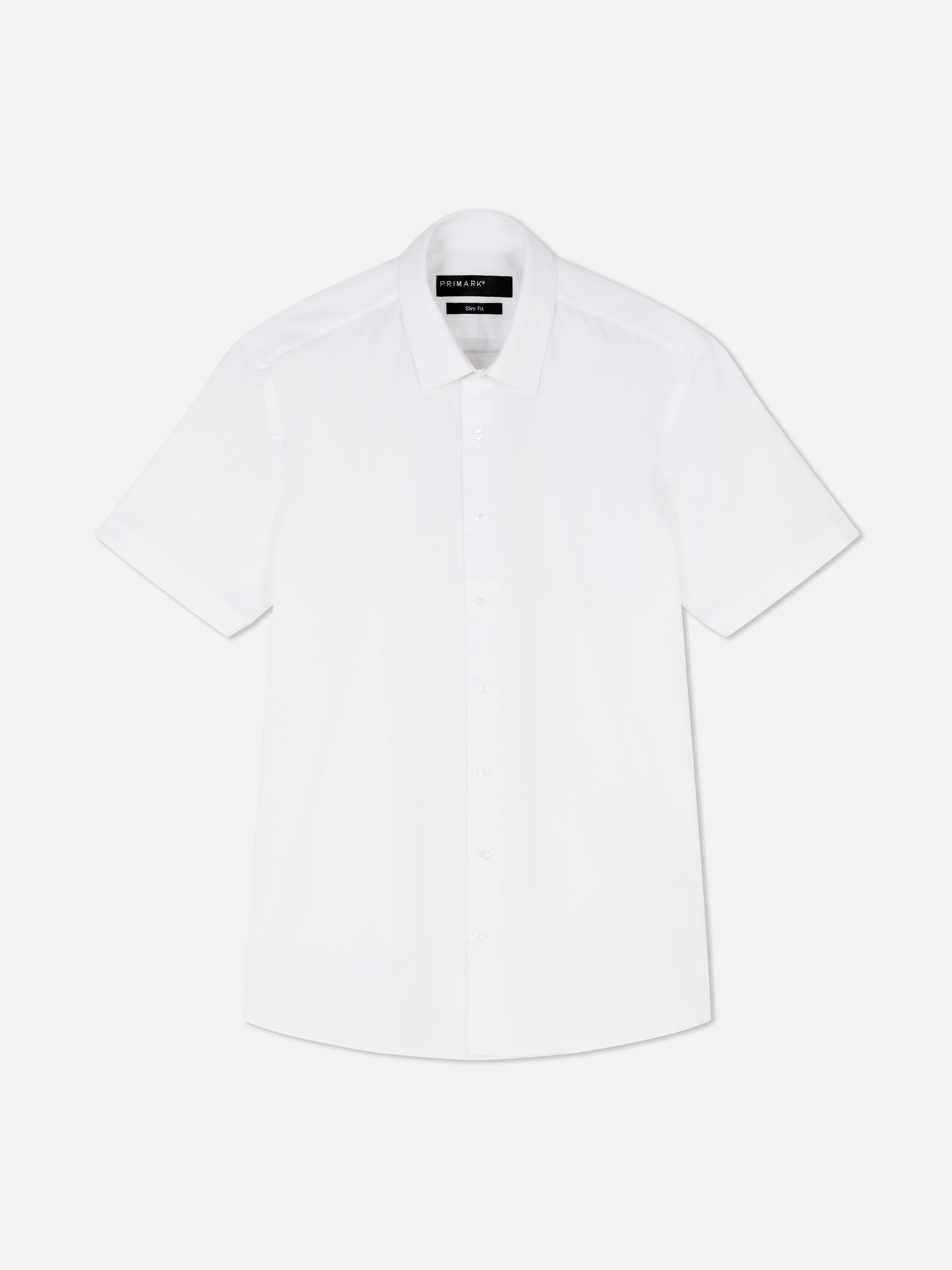Camicia slim fit a maniche corte