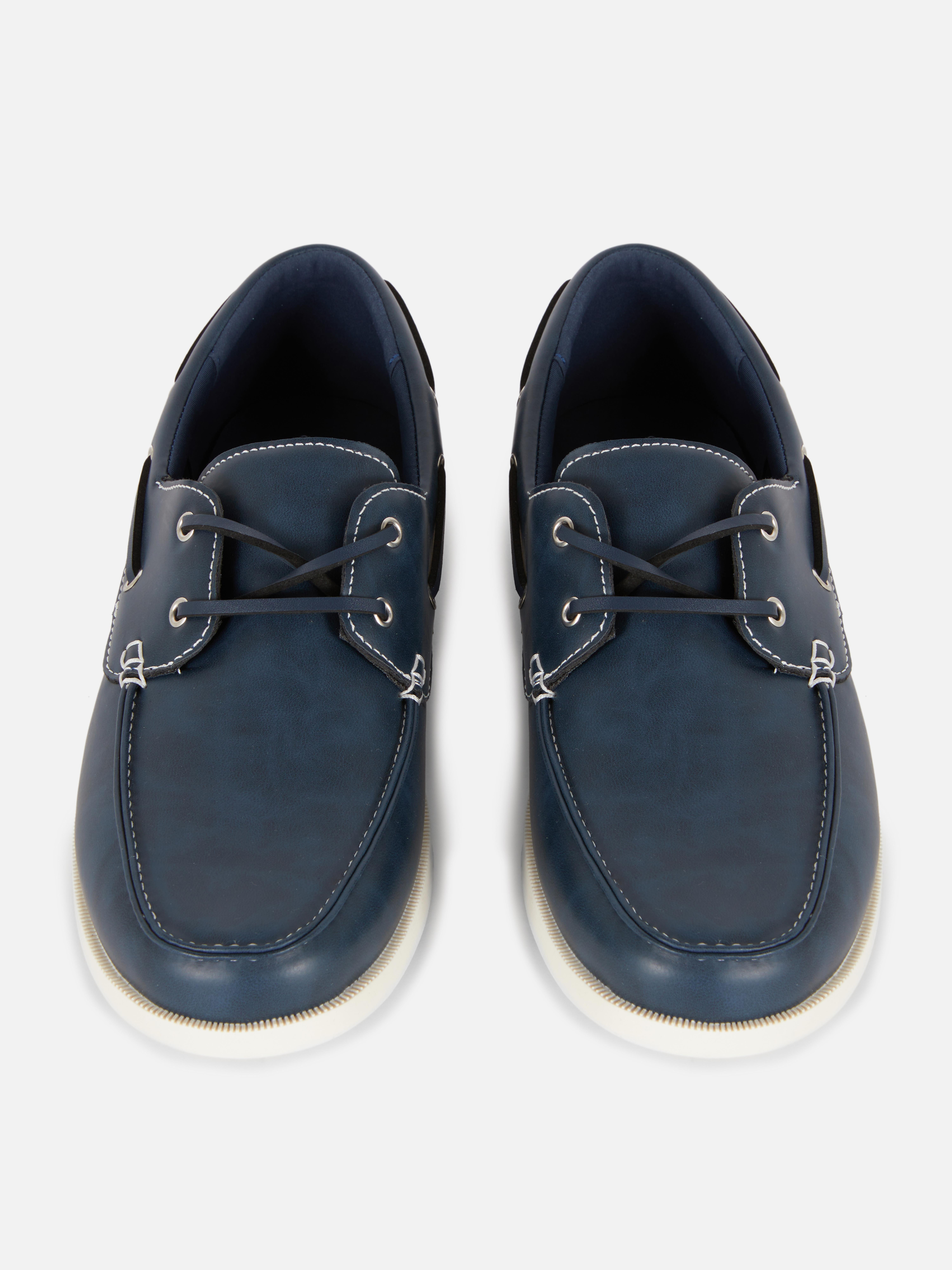 Klassische Bootsschuhe - Marineblau - Herren | Primark