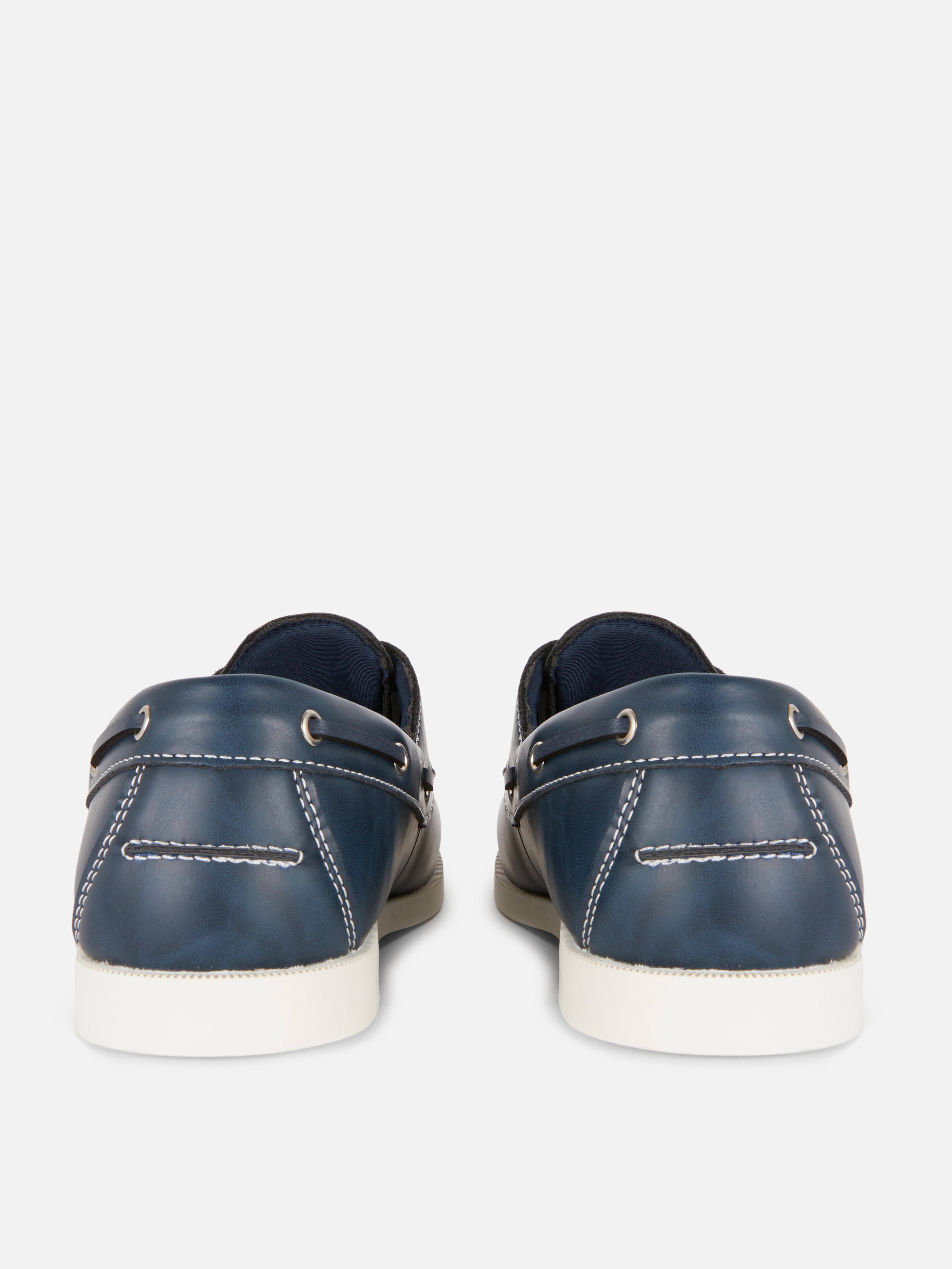 Men's Navy Classic Boat Shoes | Penneys