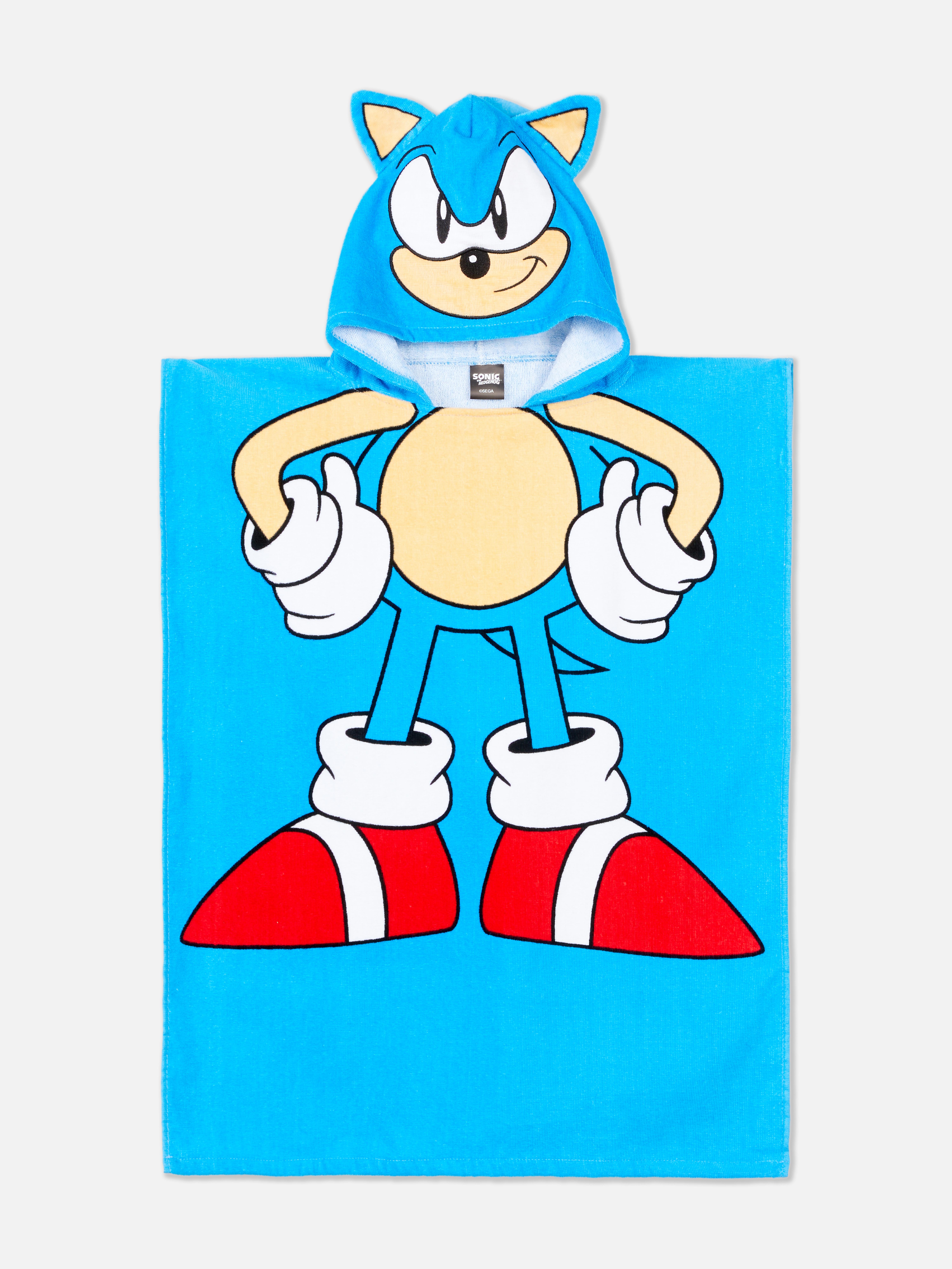 Sonic The Hedgehog Towelling Poncho