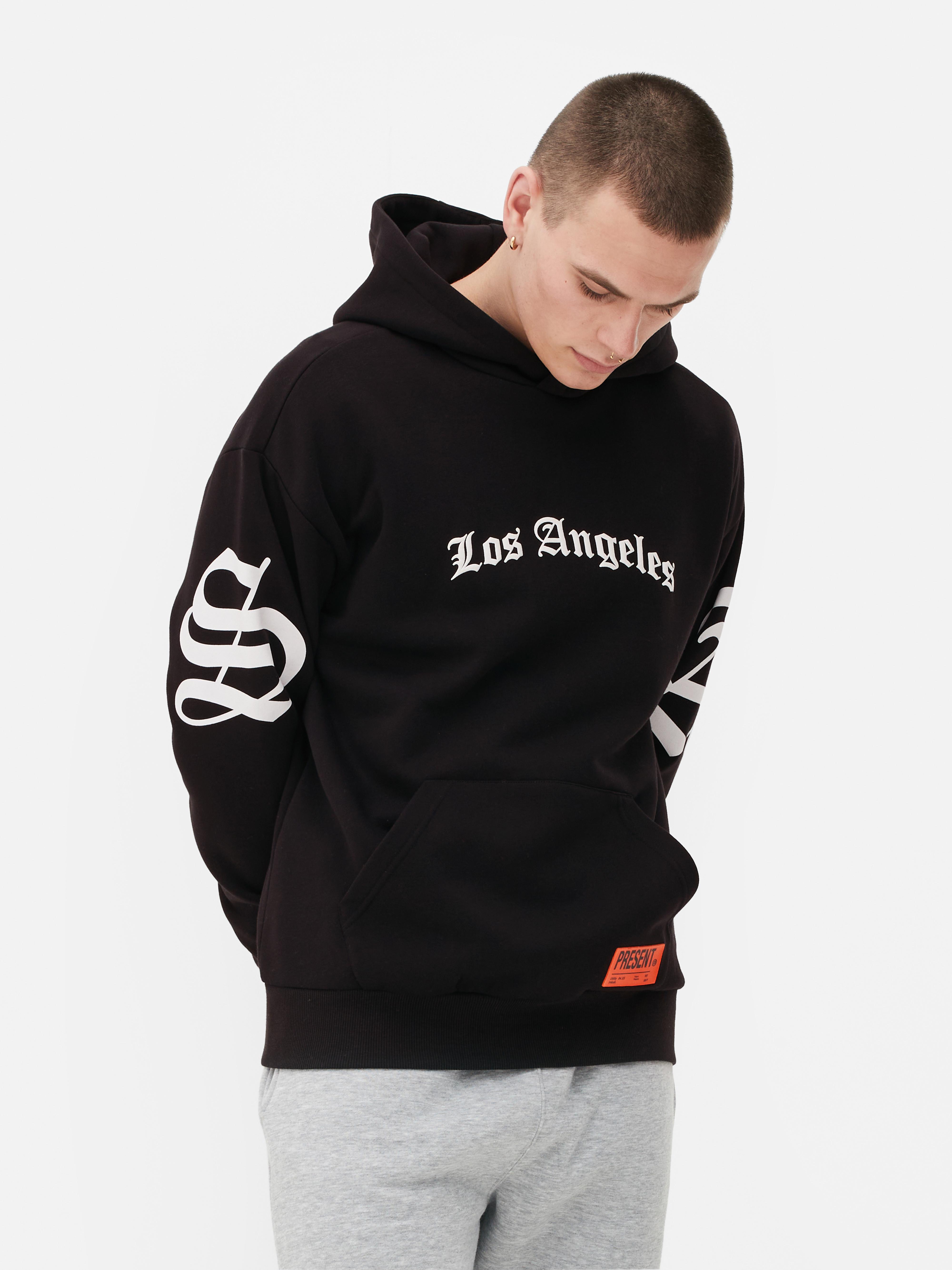 Hoodie met gotische Los Angelesprint Primark