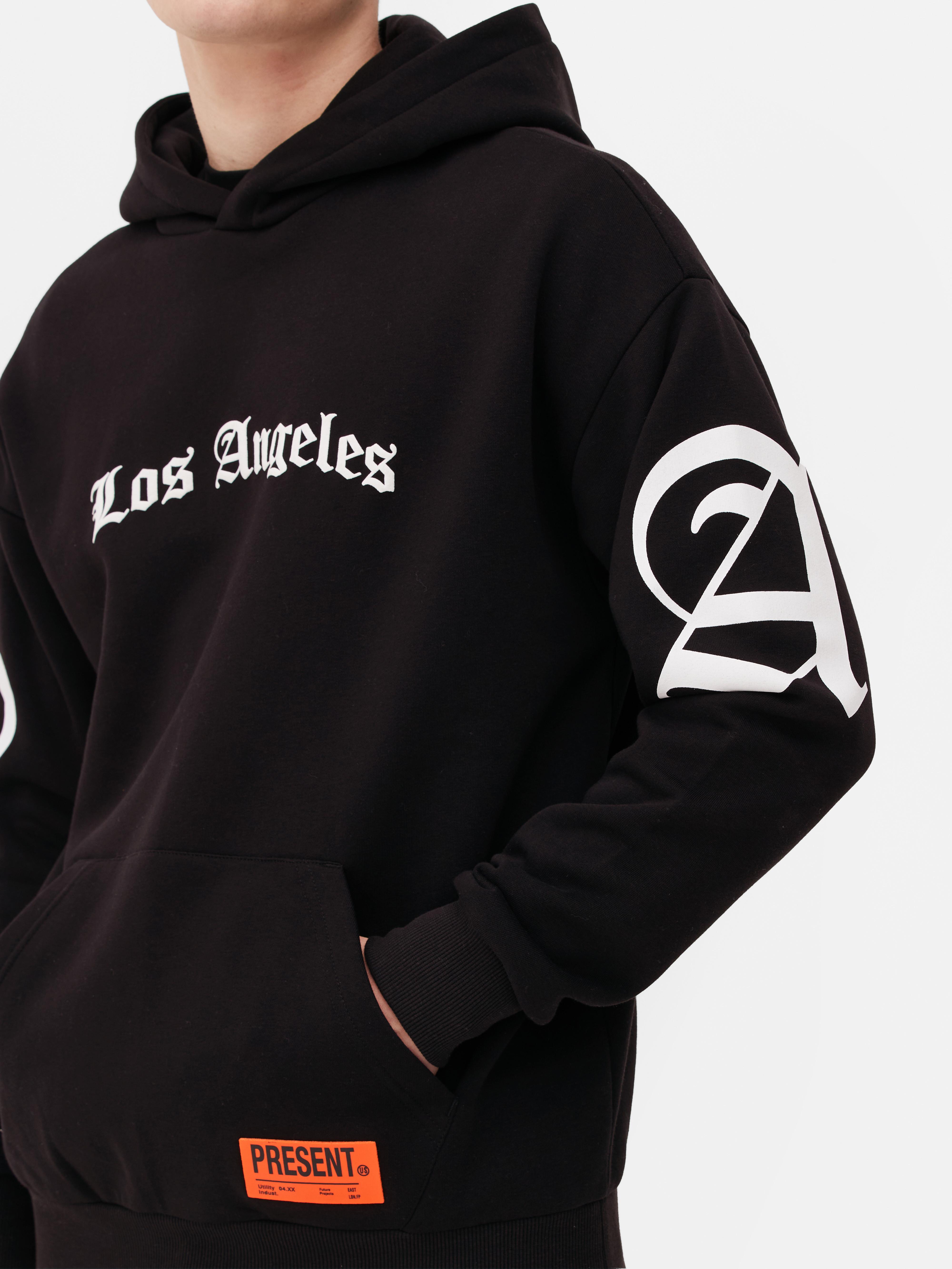 Hoodie met gotische Los Angelesprint Primark