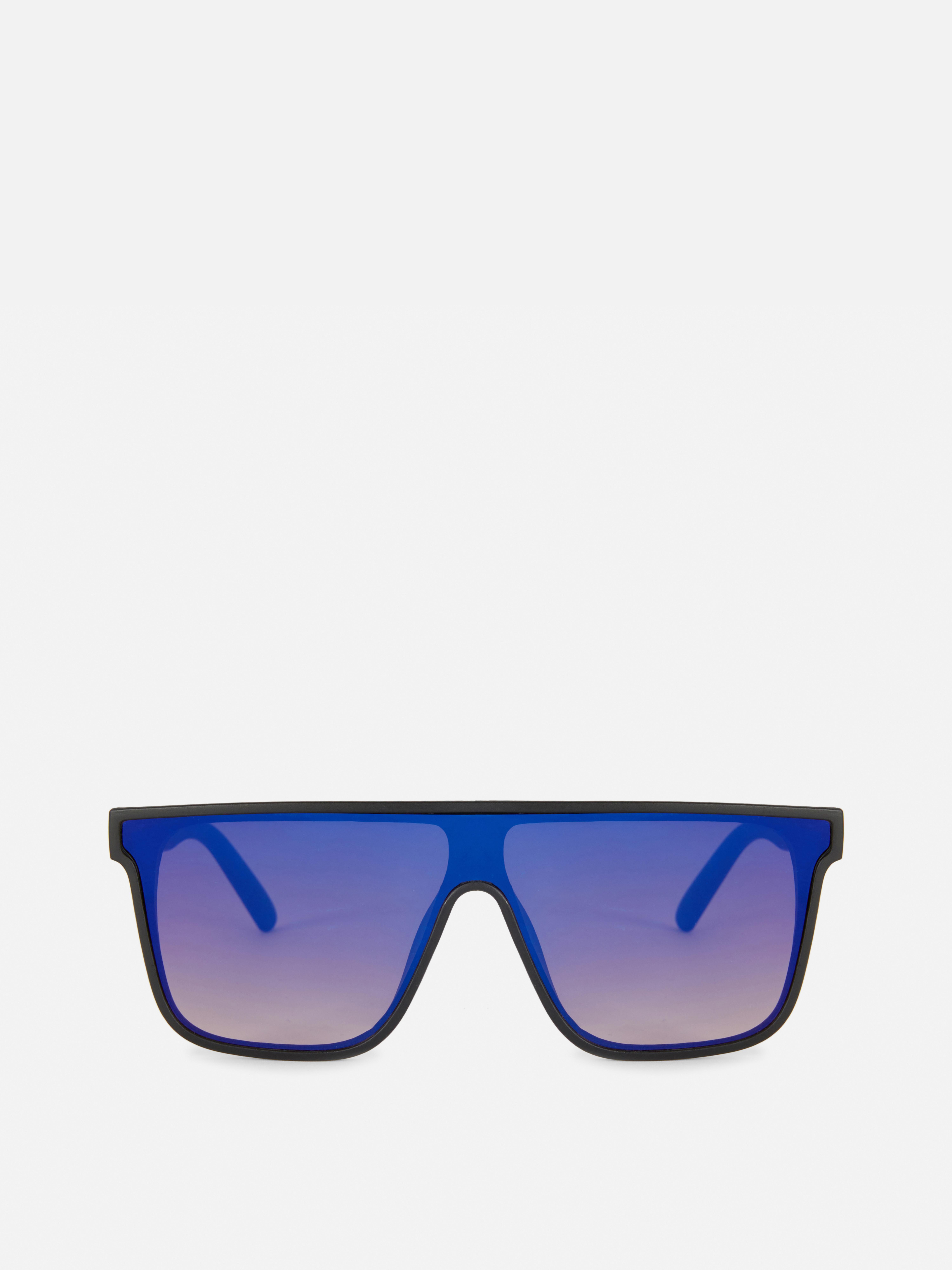 Klassieke zonnebril met D-vormige glazen