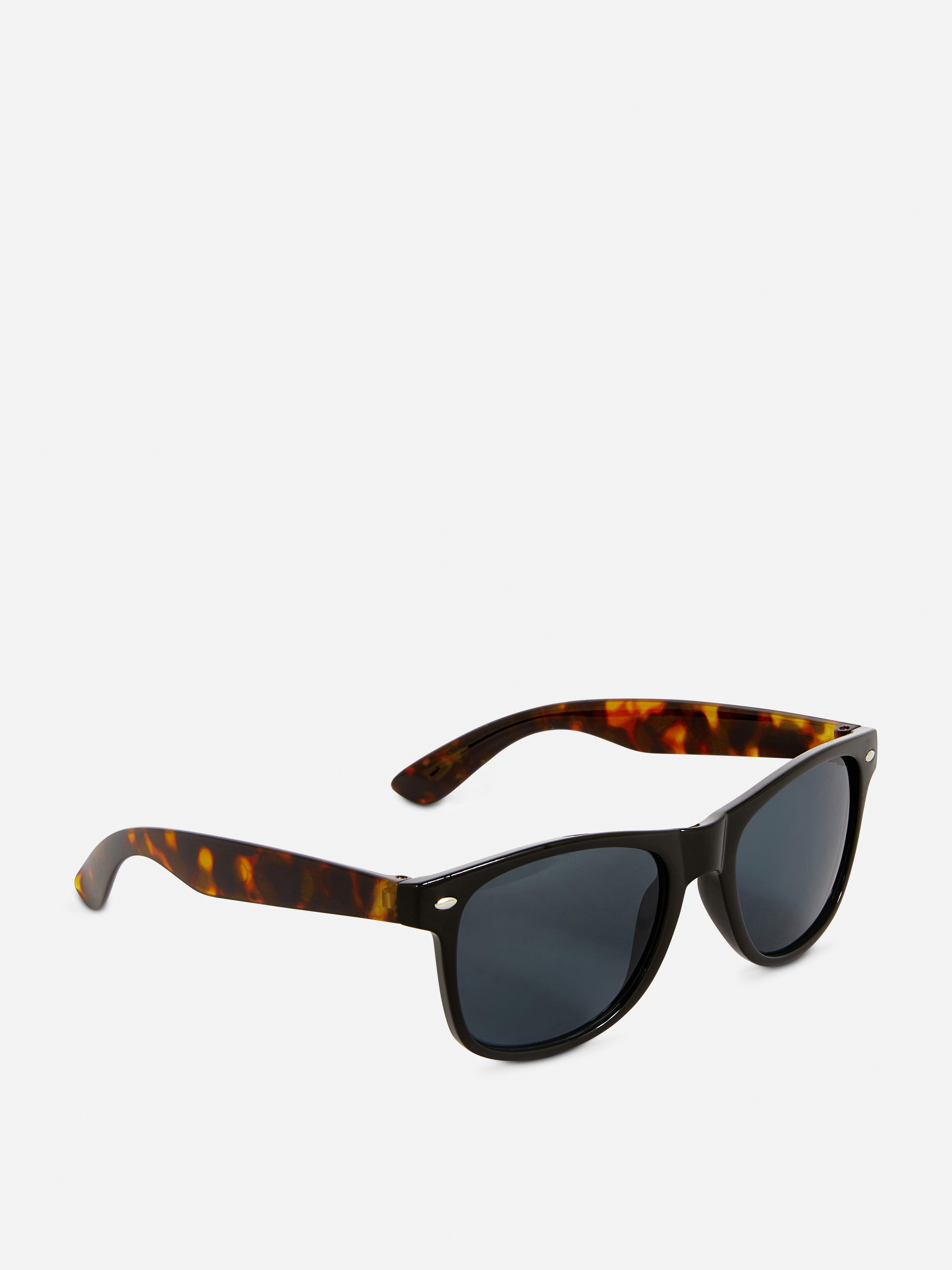 Sonnenbrille mit klassischer, eckiger Fassung - Multi - Herren 