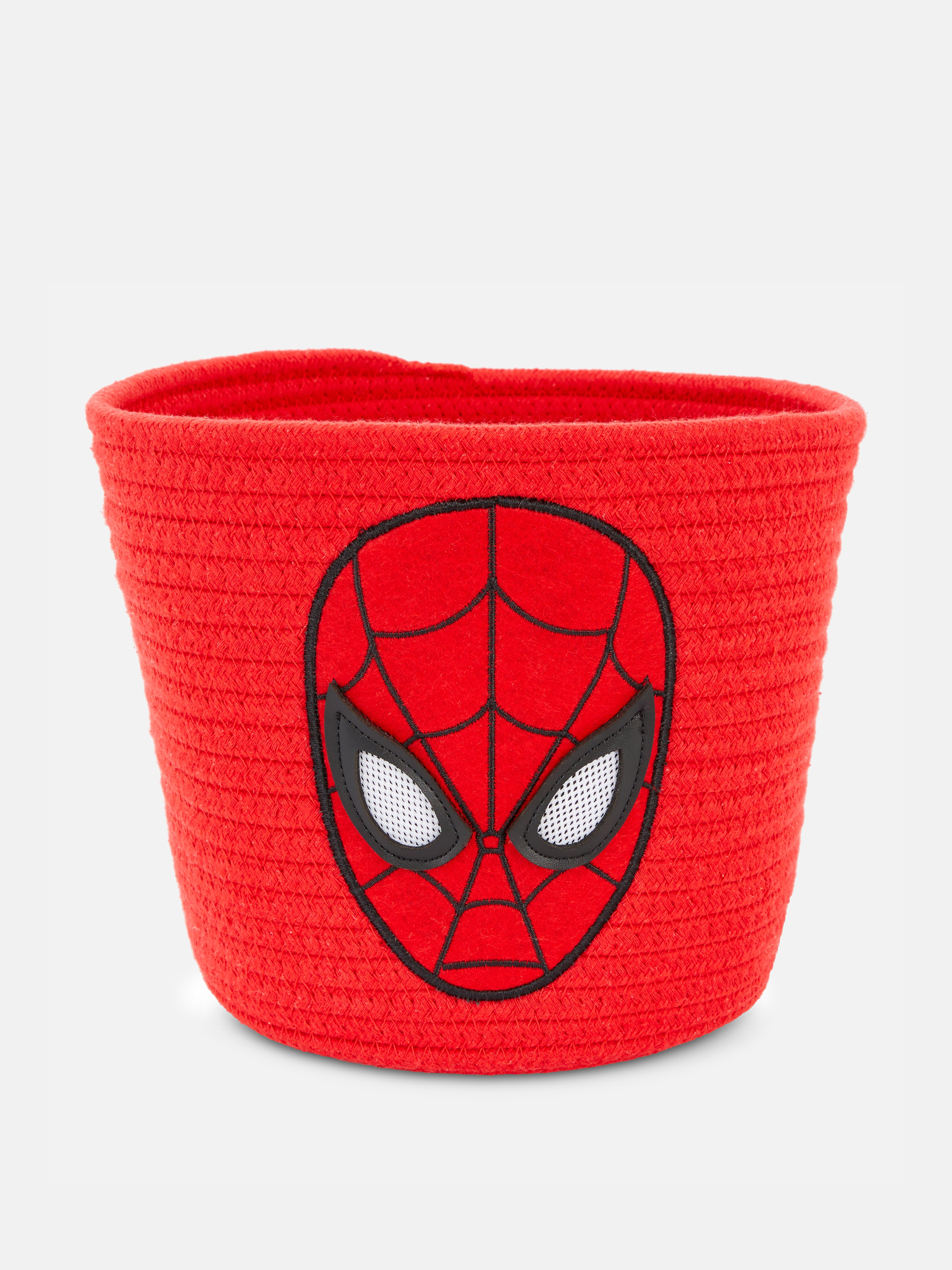 Pleciony koszyk z motywem Spider-Mana Marvela