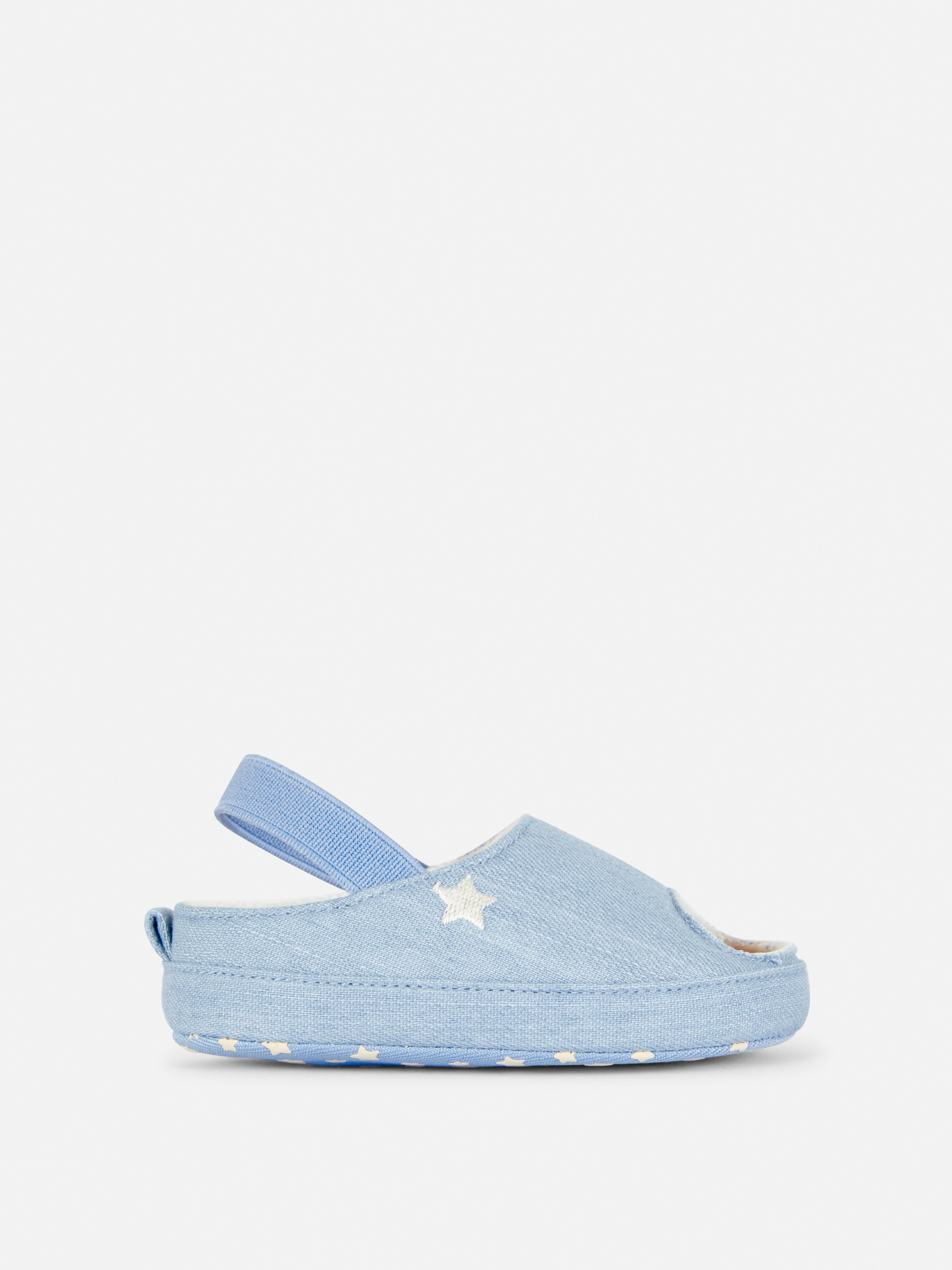 Star Embroidered Sandals