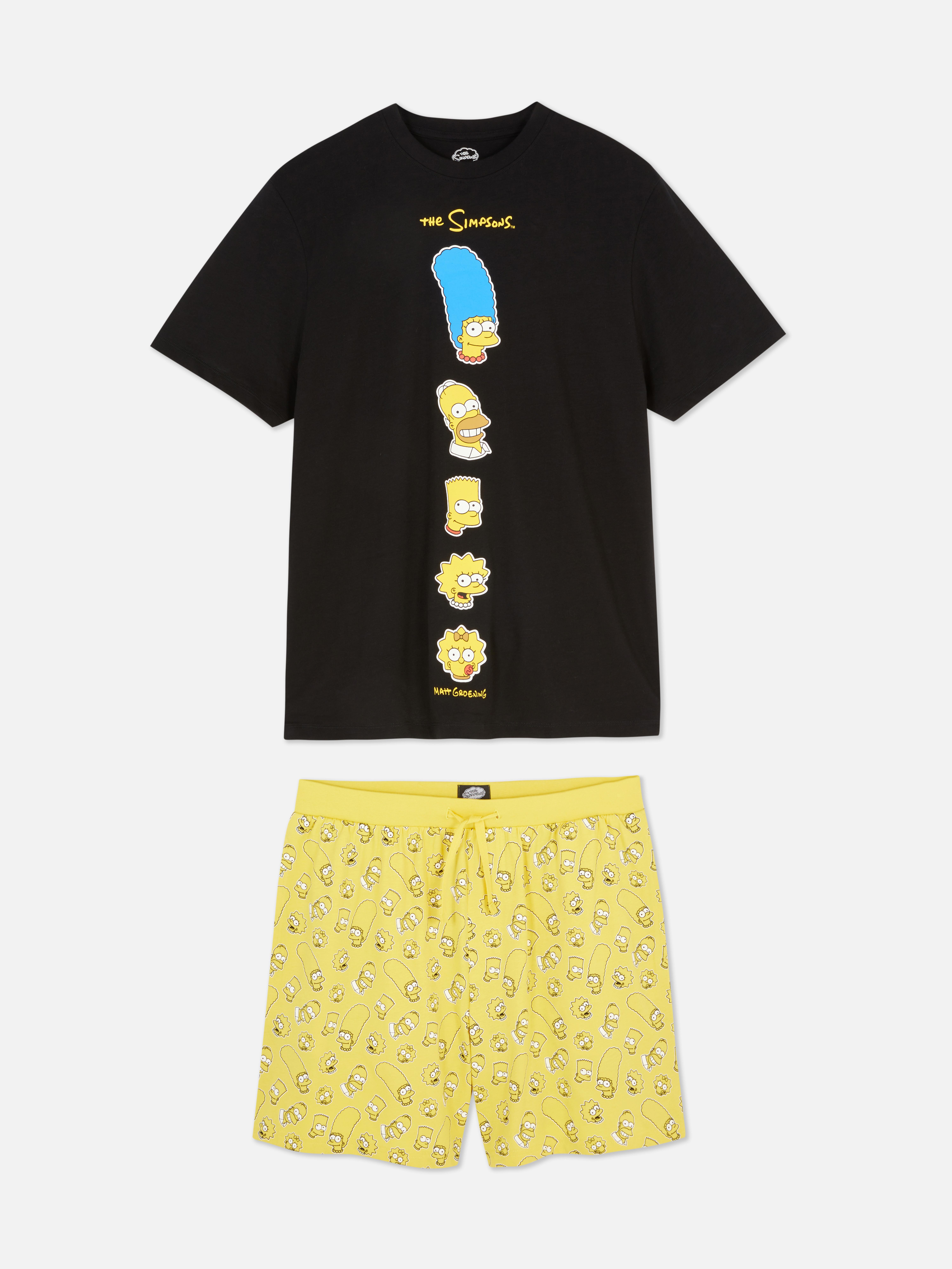 The Simpsons Shorts Pyjama Set