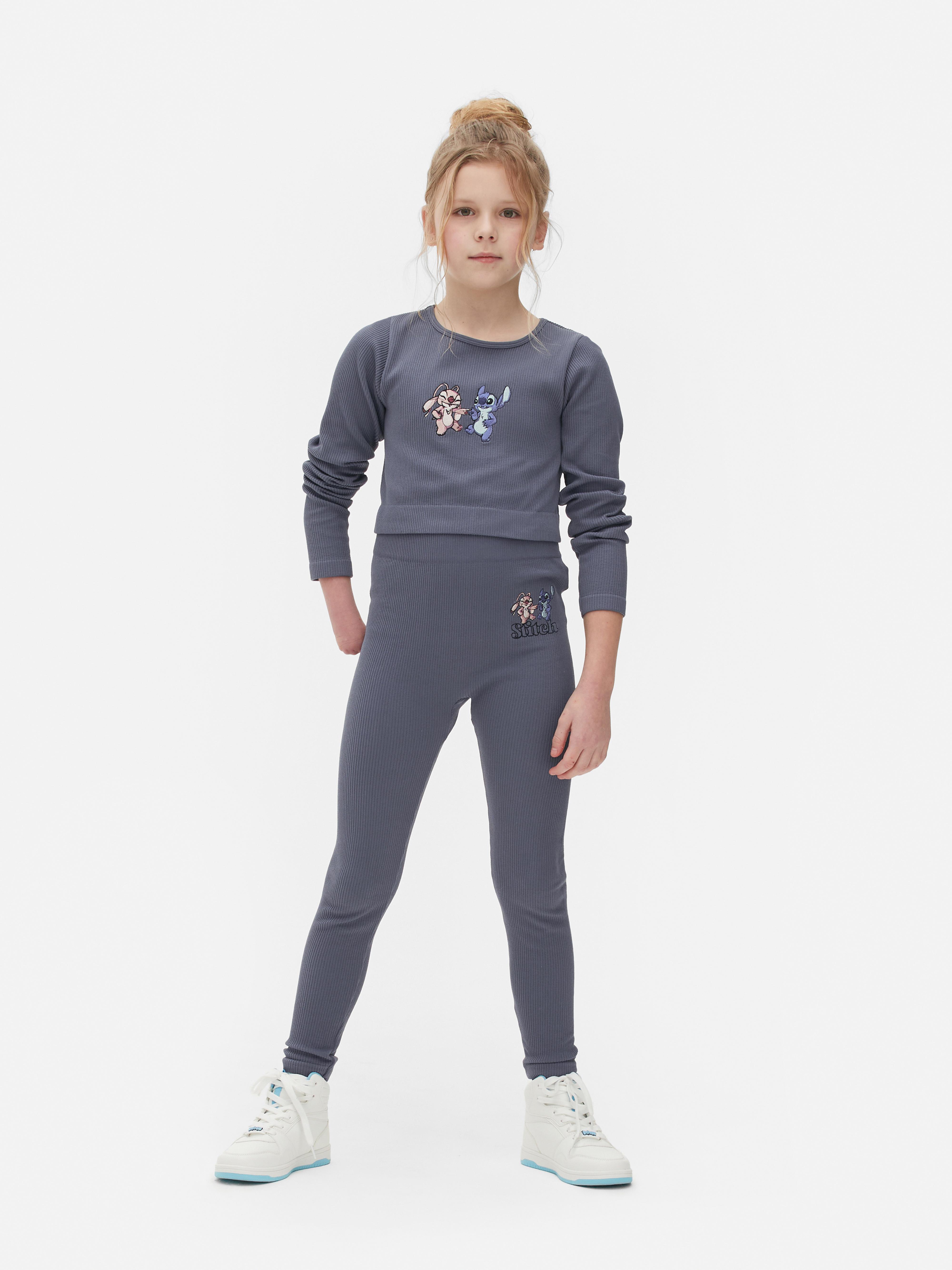 Boys Black Fleece Lined Leggings