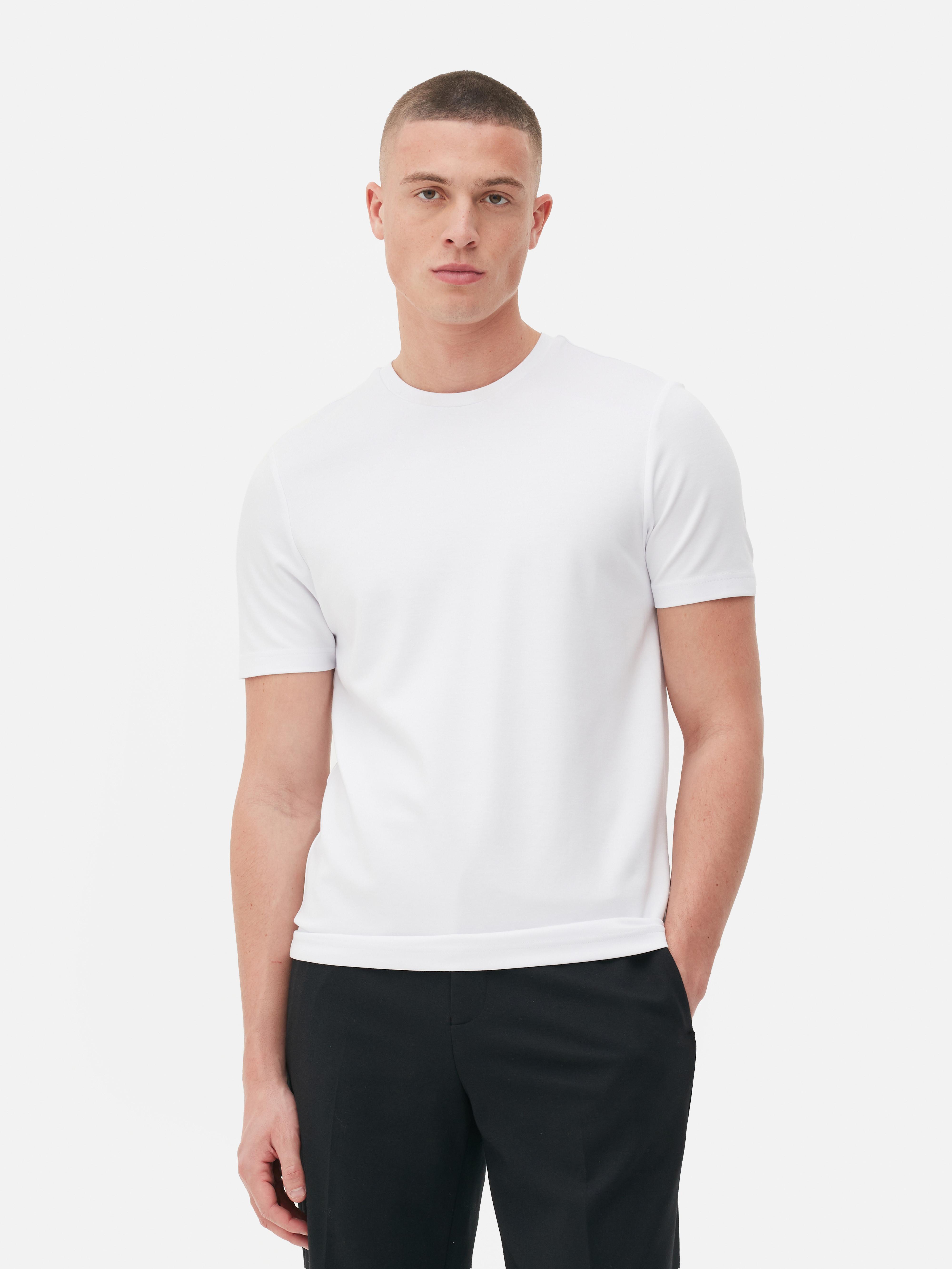 Men's White Kem T-Shirt | Primark
