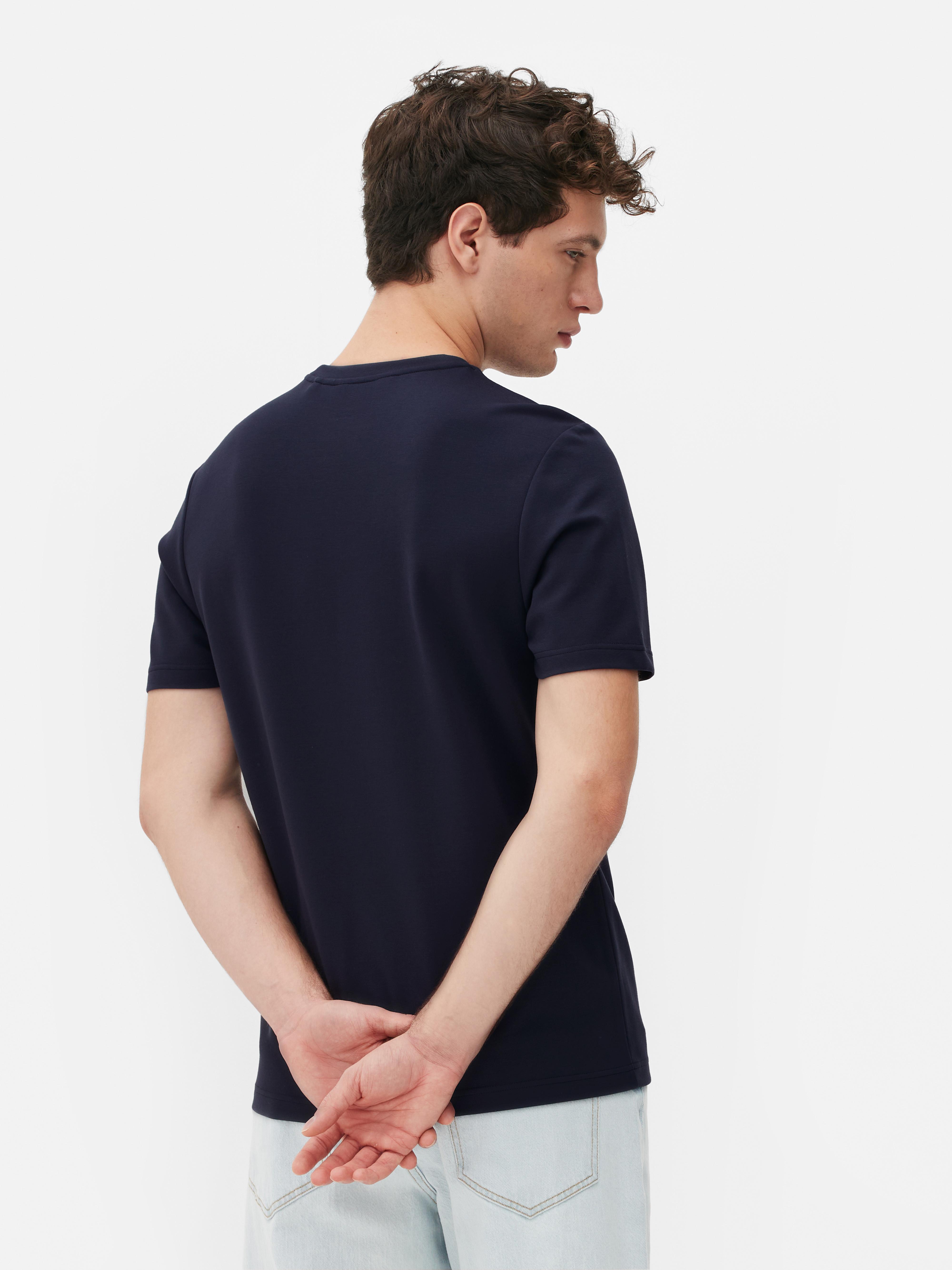 Kem“ T-Shirt mit Rundhalsausschnitt - Marineblau - Herren | Primark