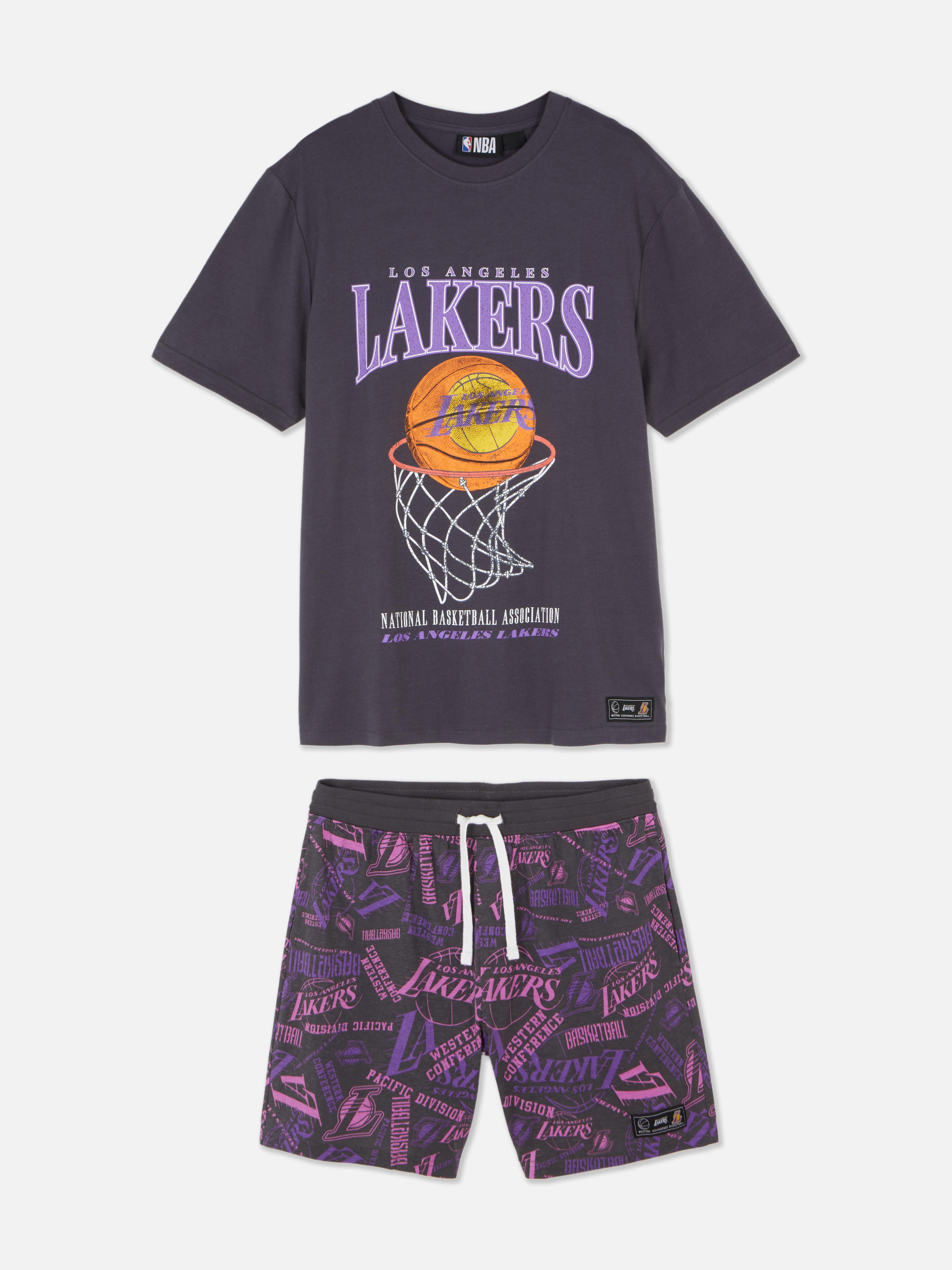 Kurzer „NBA Los Angeles Lakers“ Schlafanzug