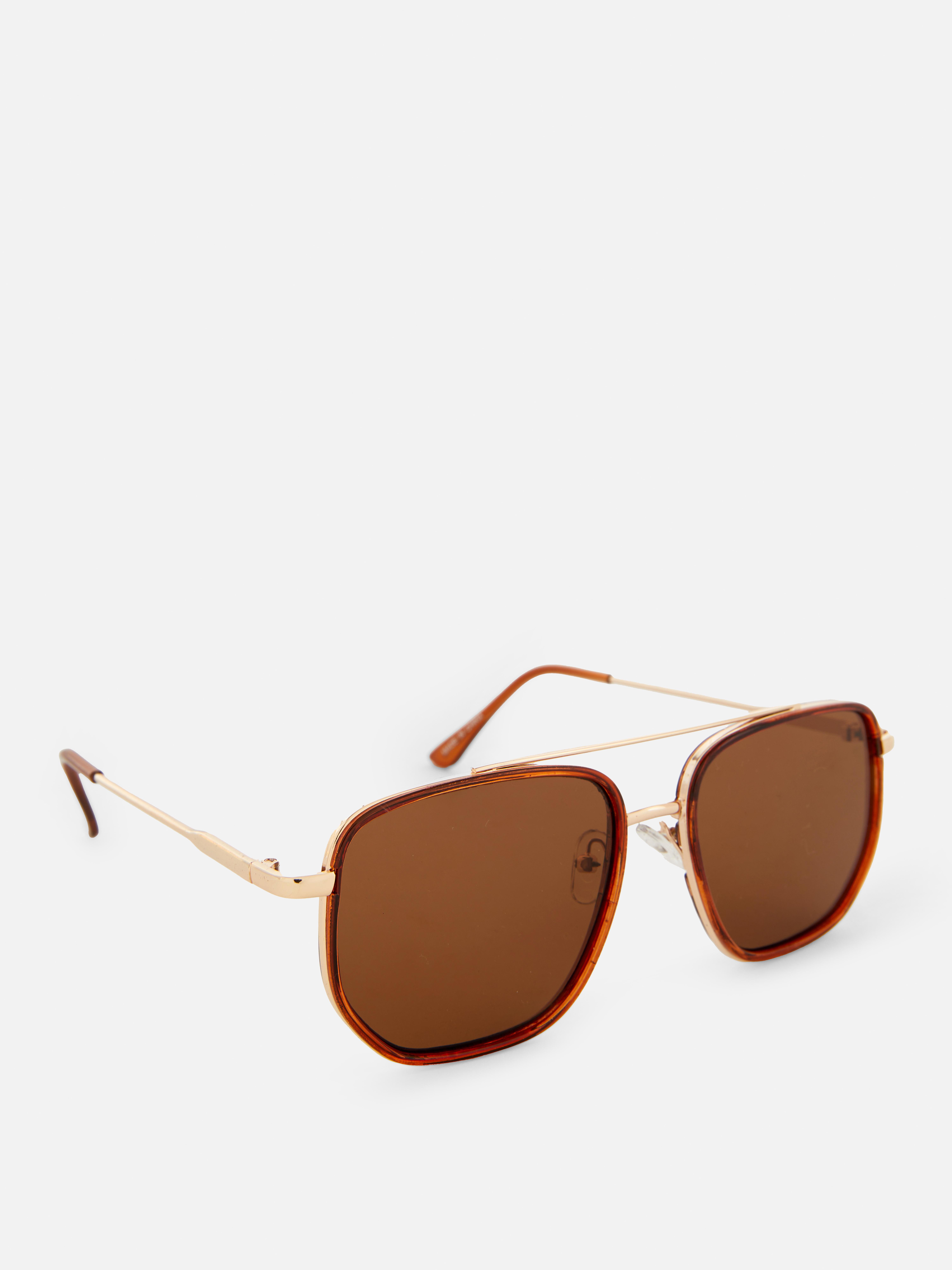 Sonnenbrille mit Metallrahmen - Braun - Damen | Primark