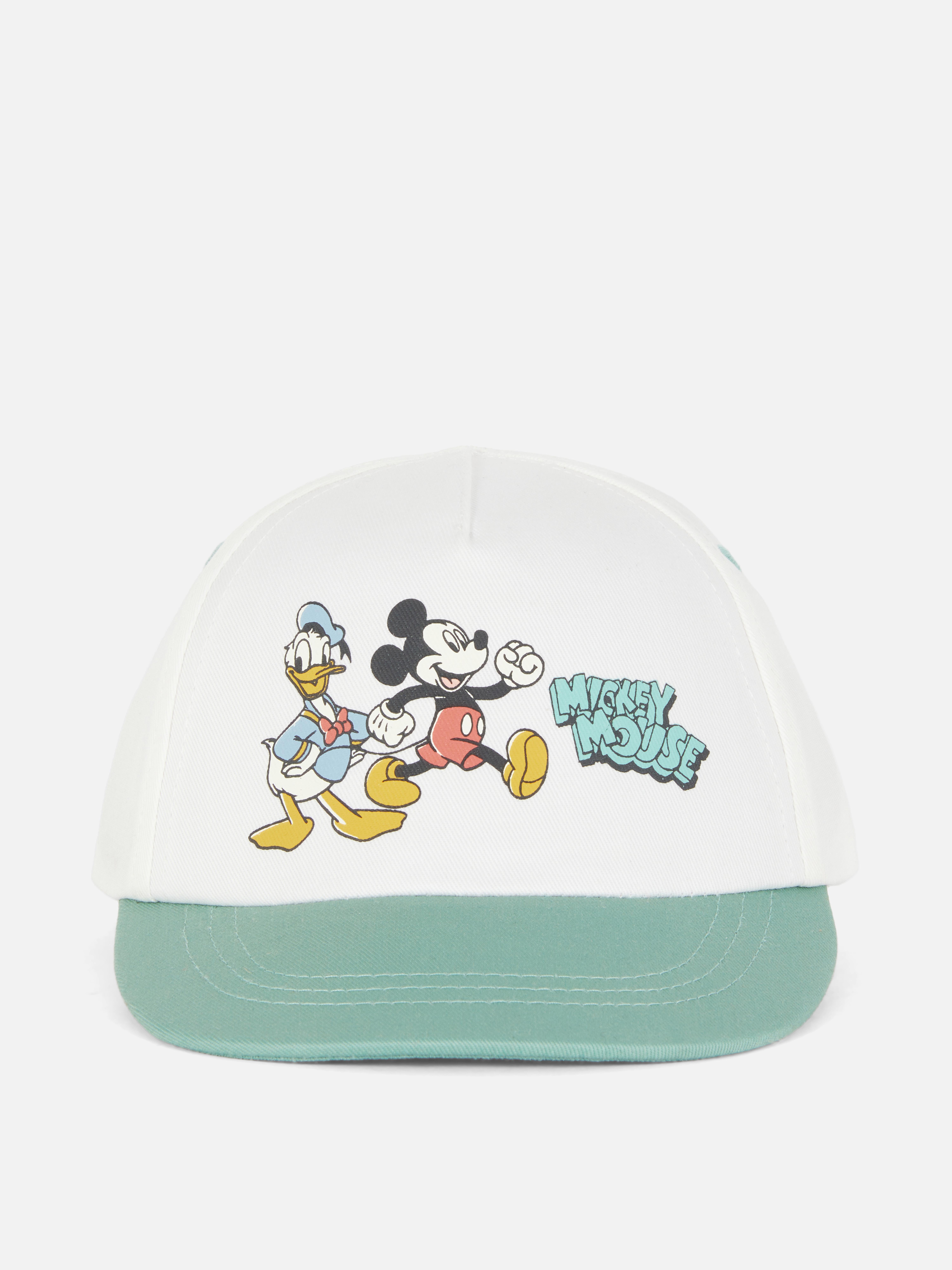 Dwukolorowa czapka z Myszką Miki i przyjaciółmi