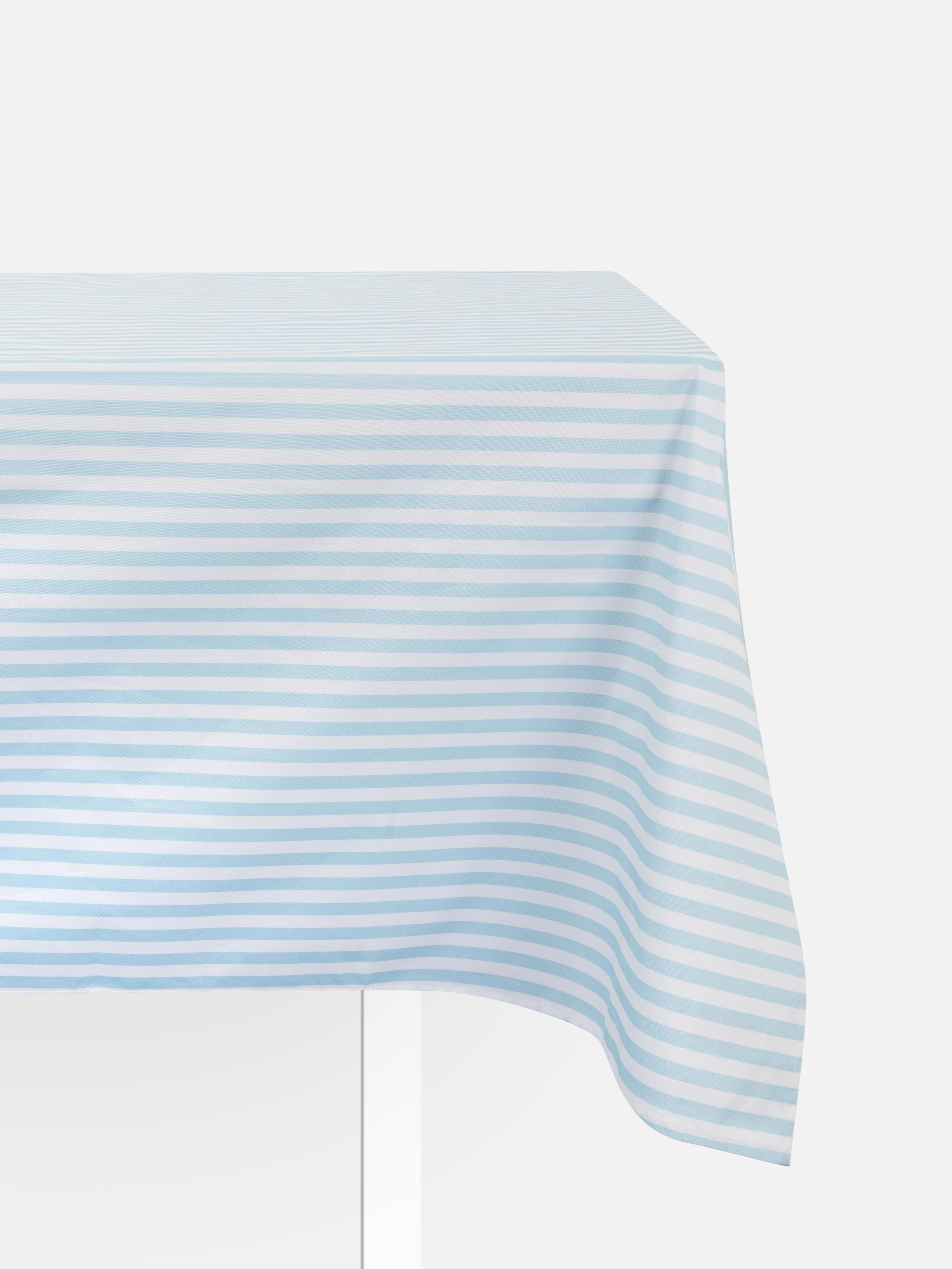 Stripe Pattern Wax Tablecloth