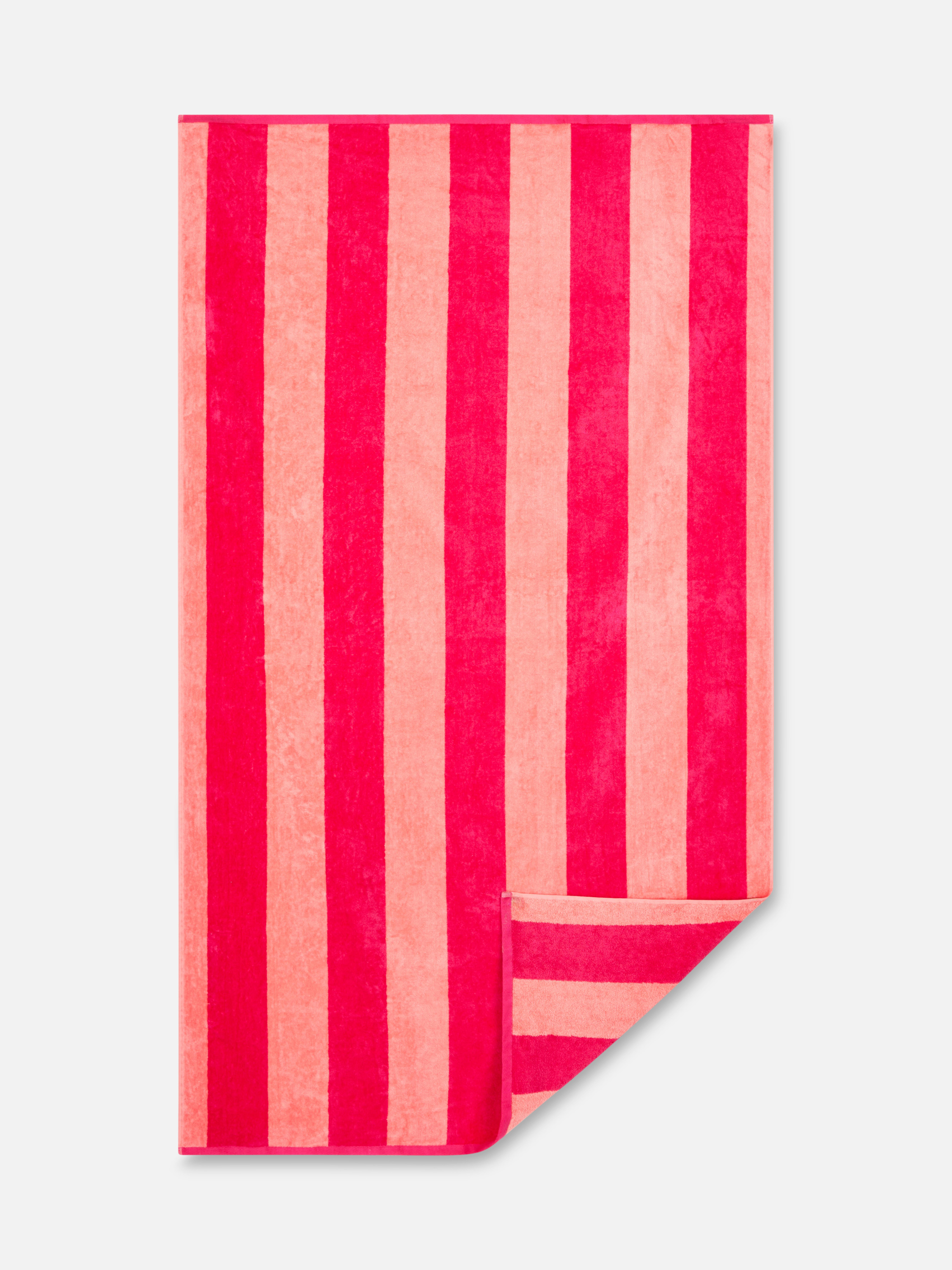 Stripe Print Colourful Beach Towel