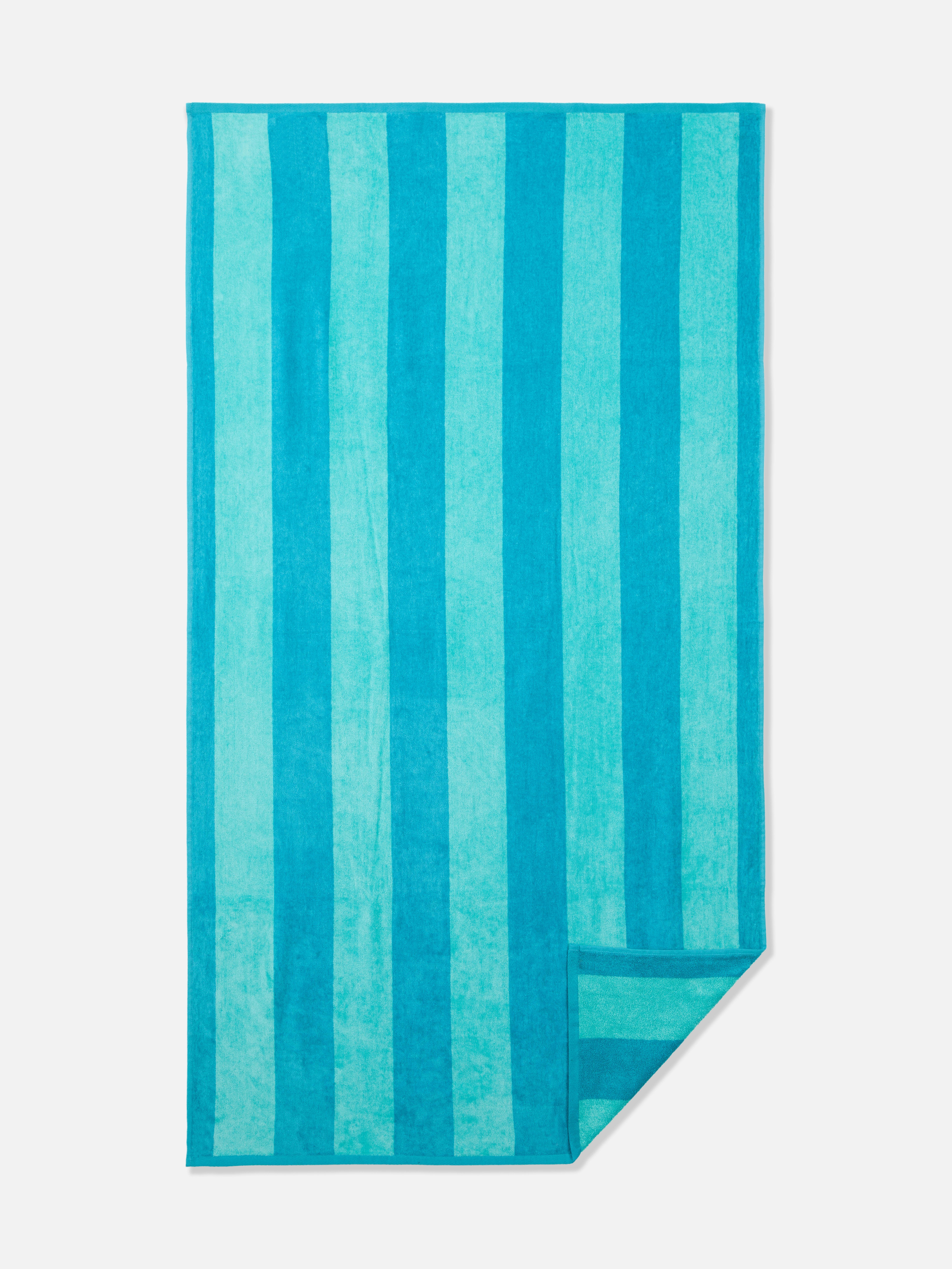 Ręcznik plażowy w kolorowe paski