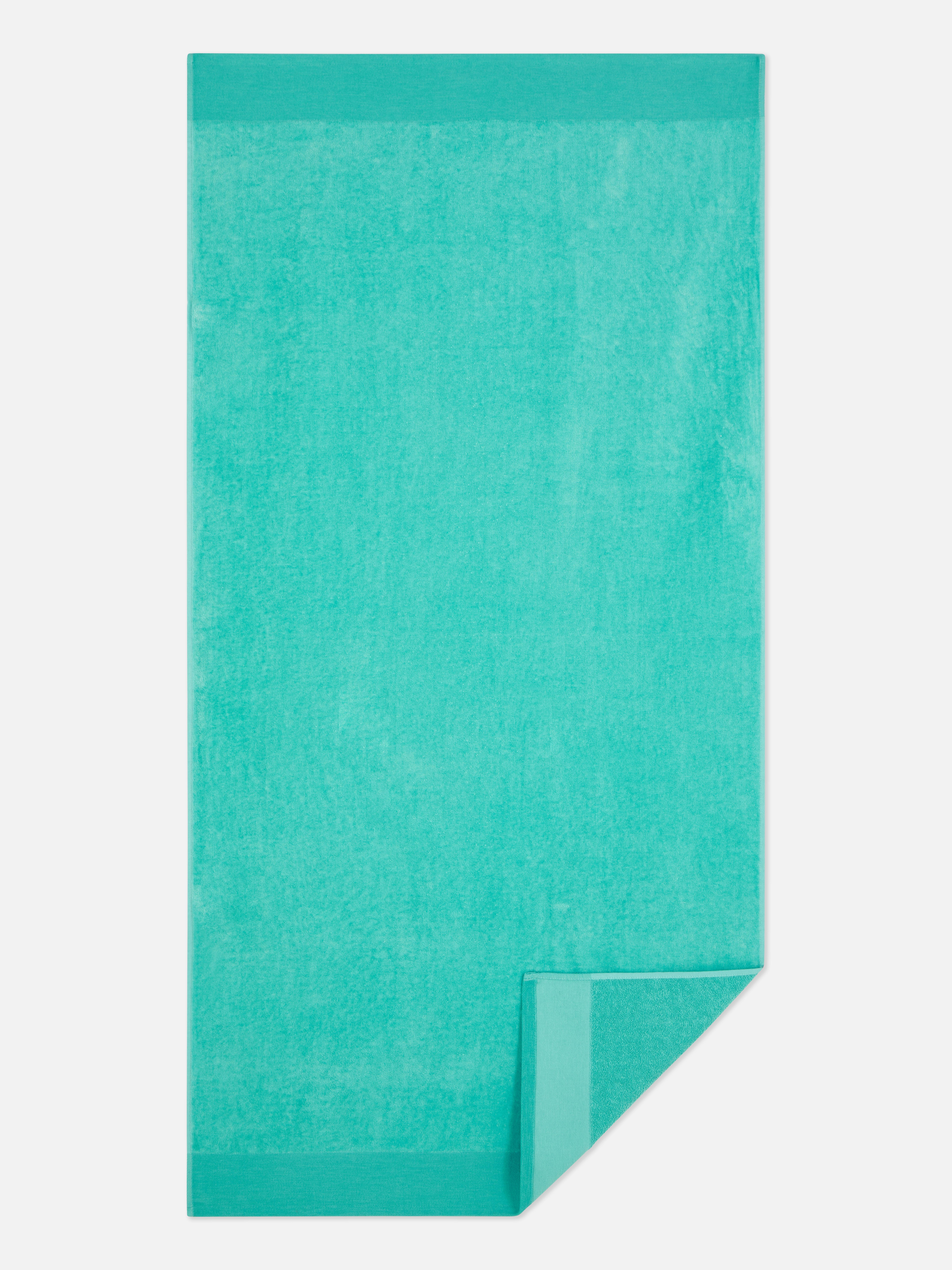 Block Colour Cotton Beach Towel