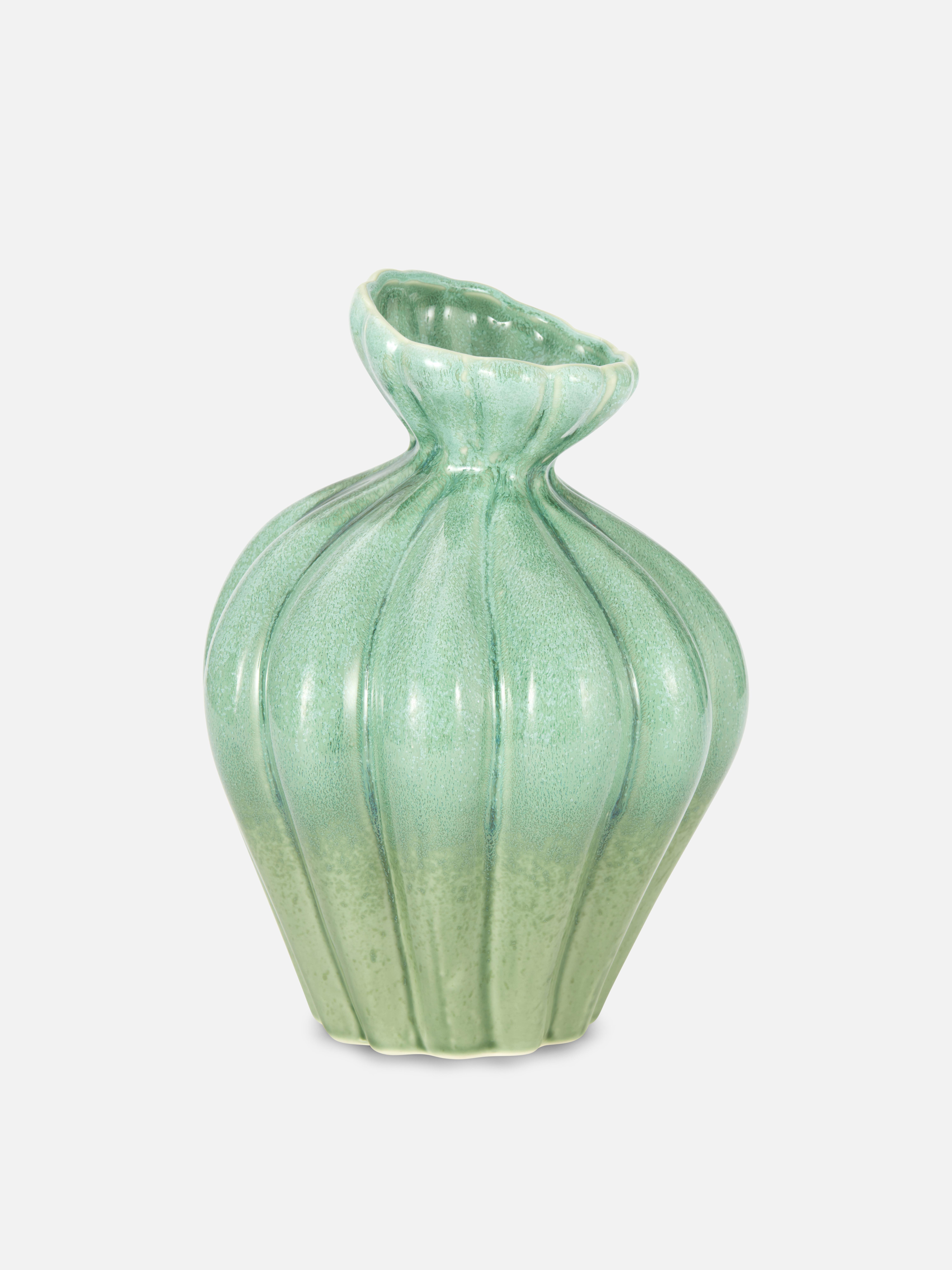 Asymmetrical Ombré Vase