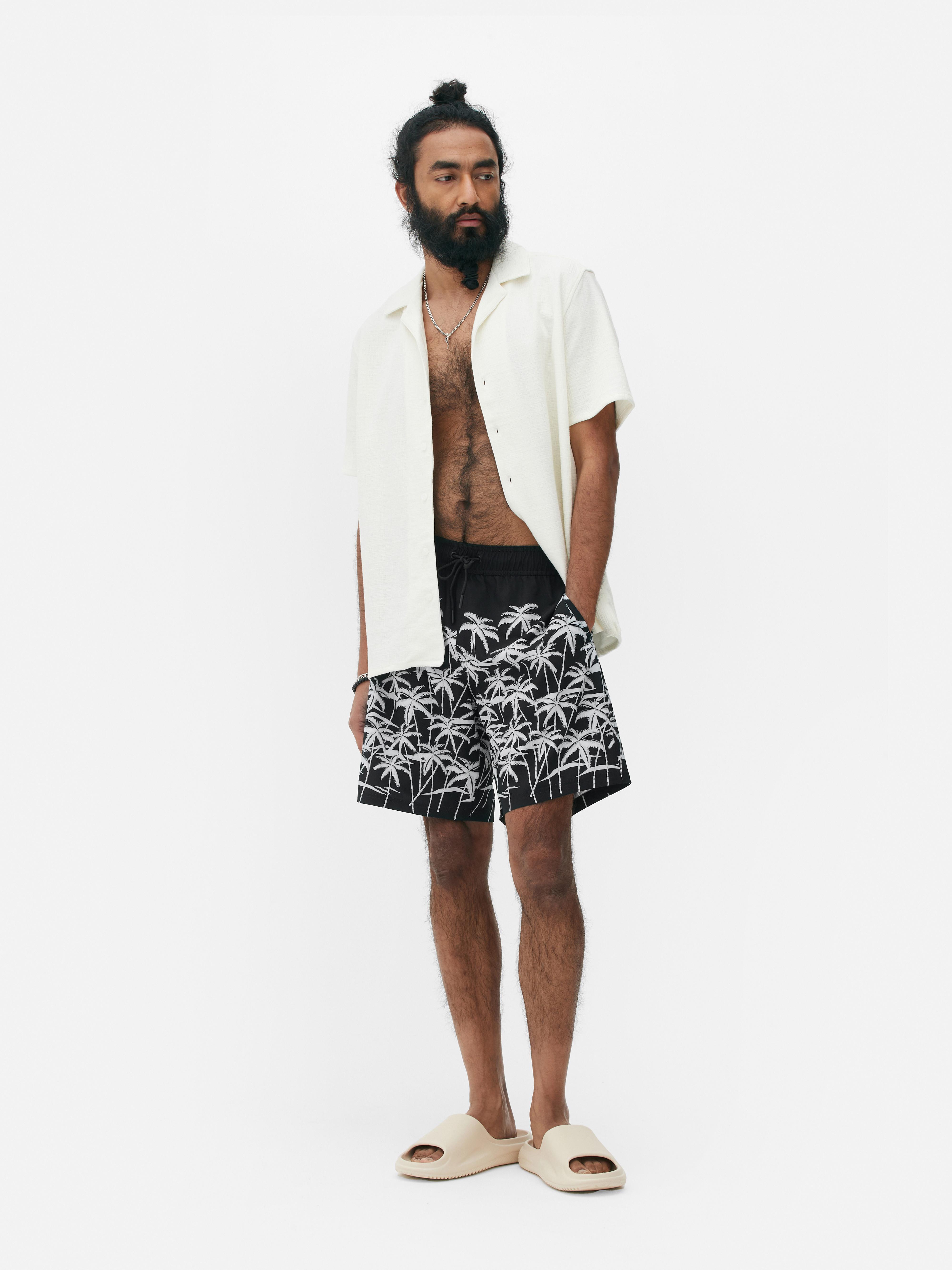 Palm Tree Swim Shorts