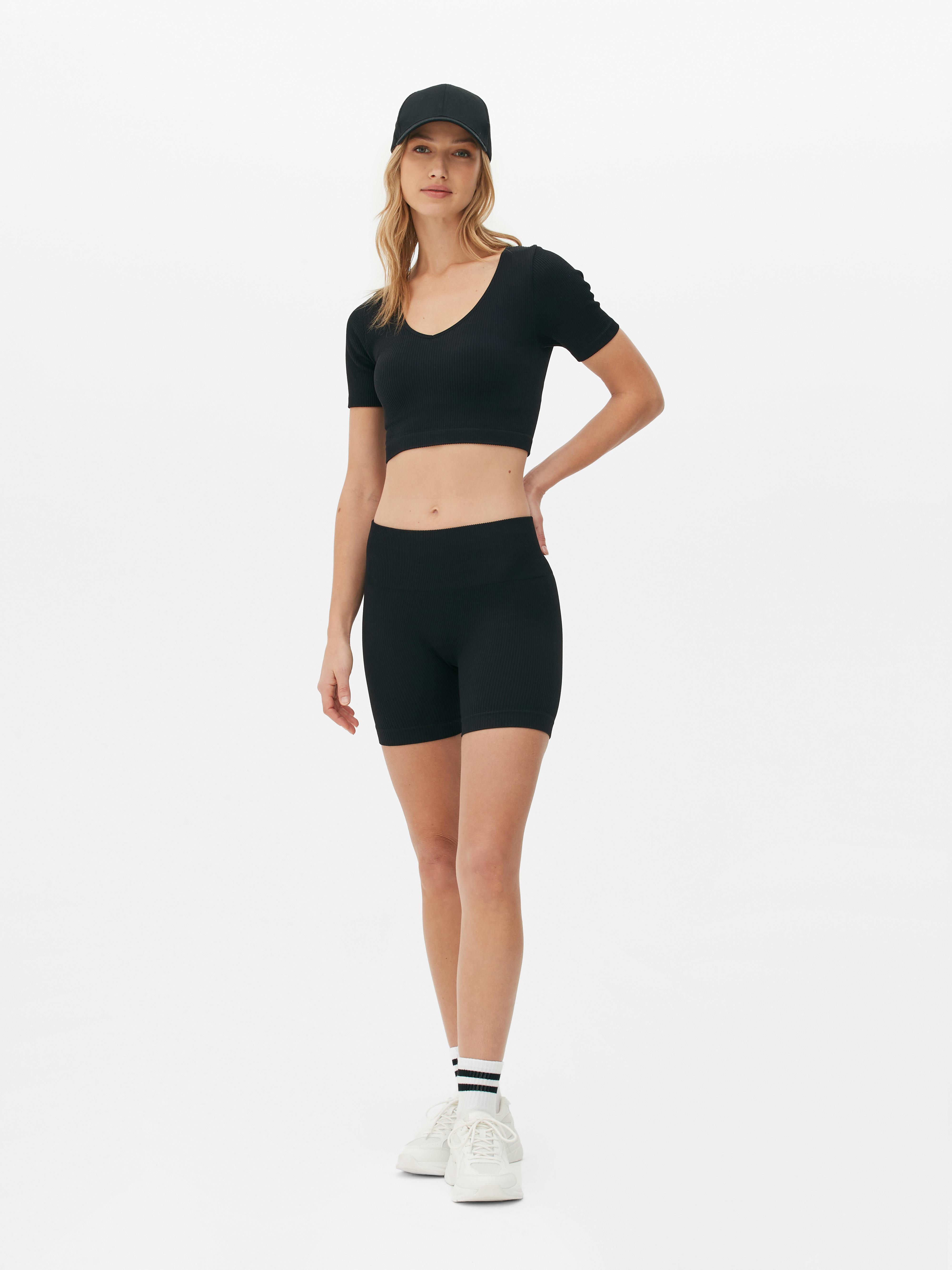 Seamfree Ribbed Cropped Cami