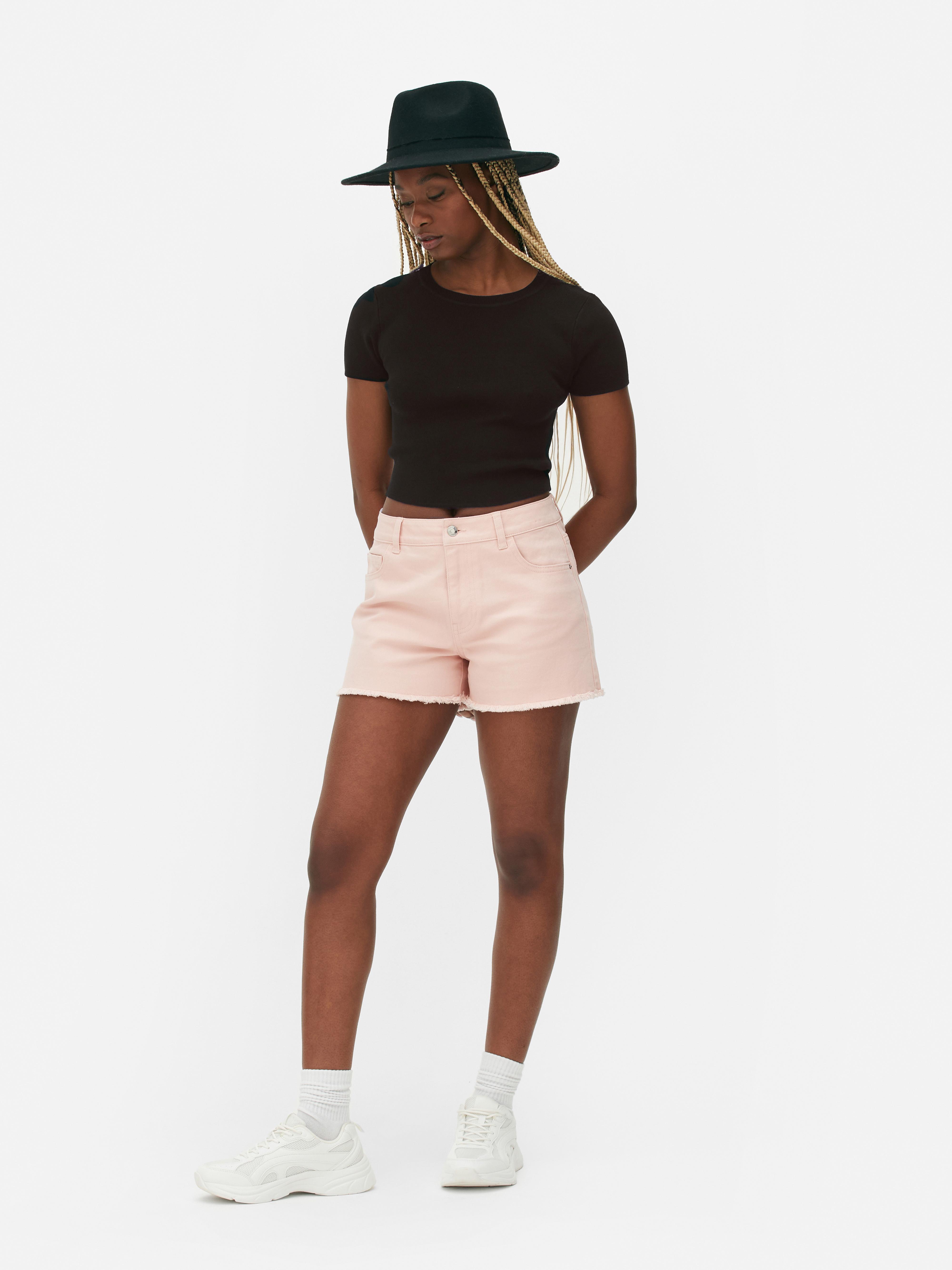 Womens Black Ribbed Crop Top Primark