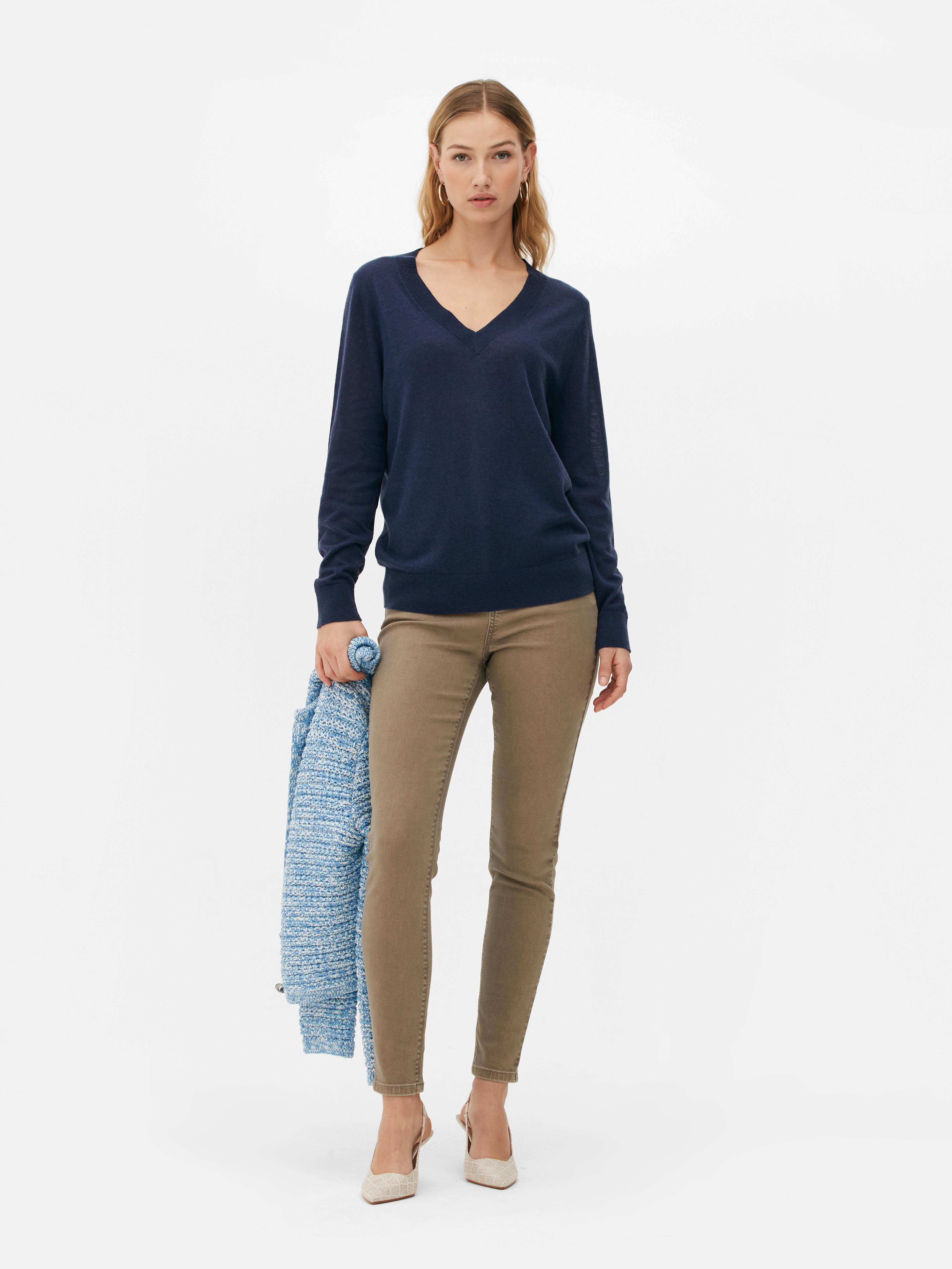 The Edit V-Neck Sweater