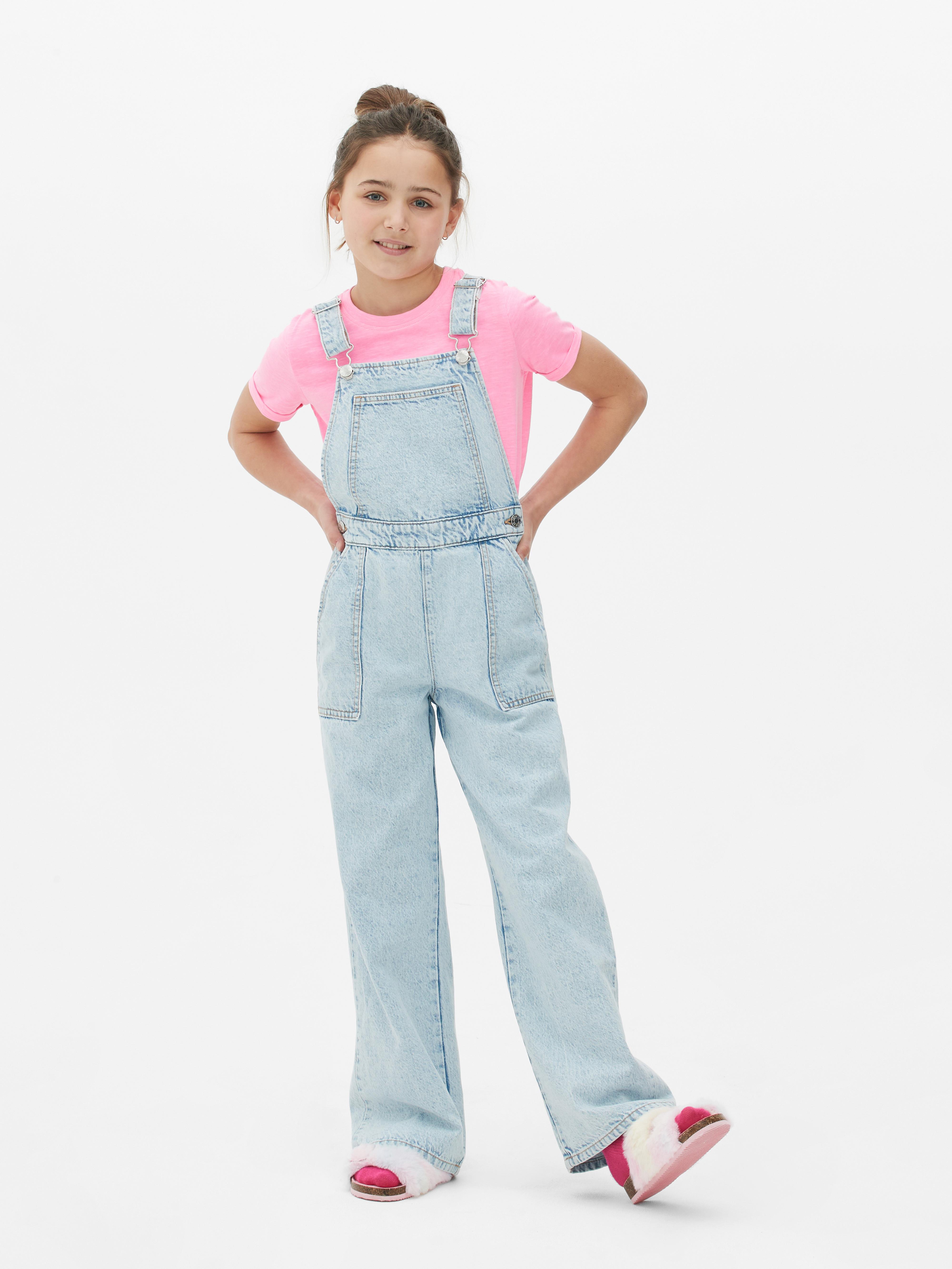 Acid Wash Dungarees