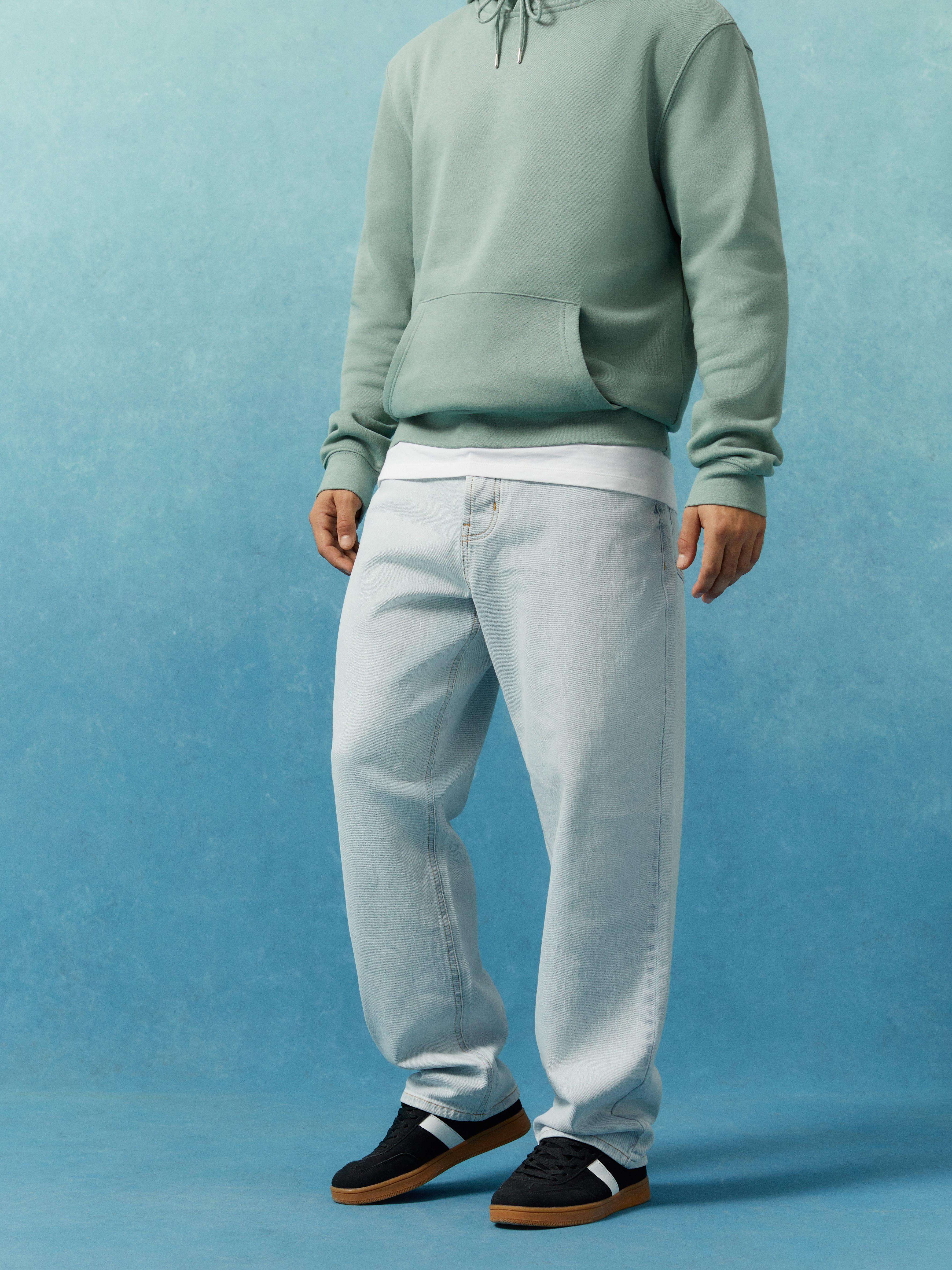 Pantalon blanco best sale hombre primark