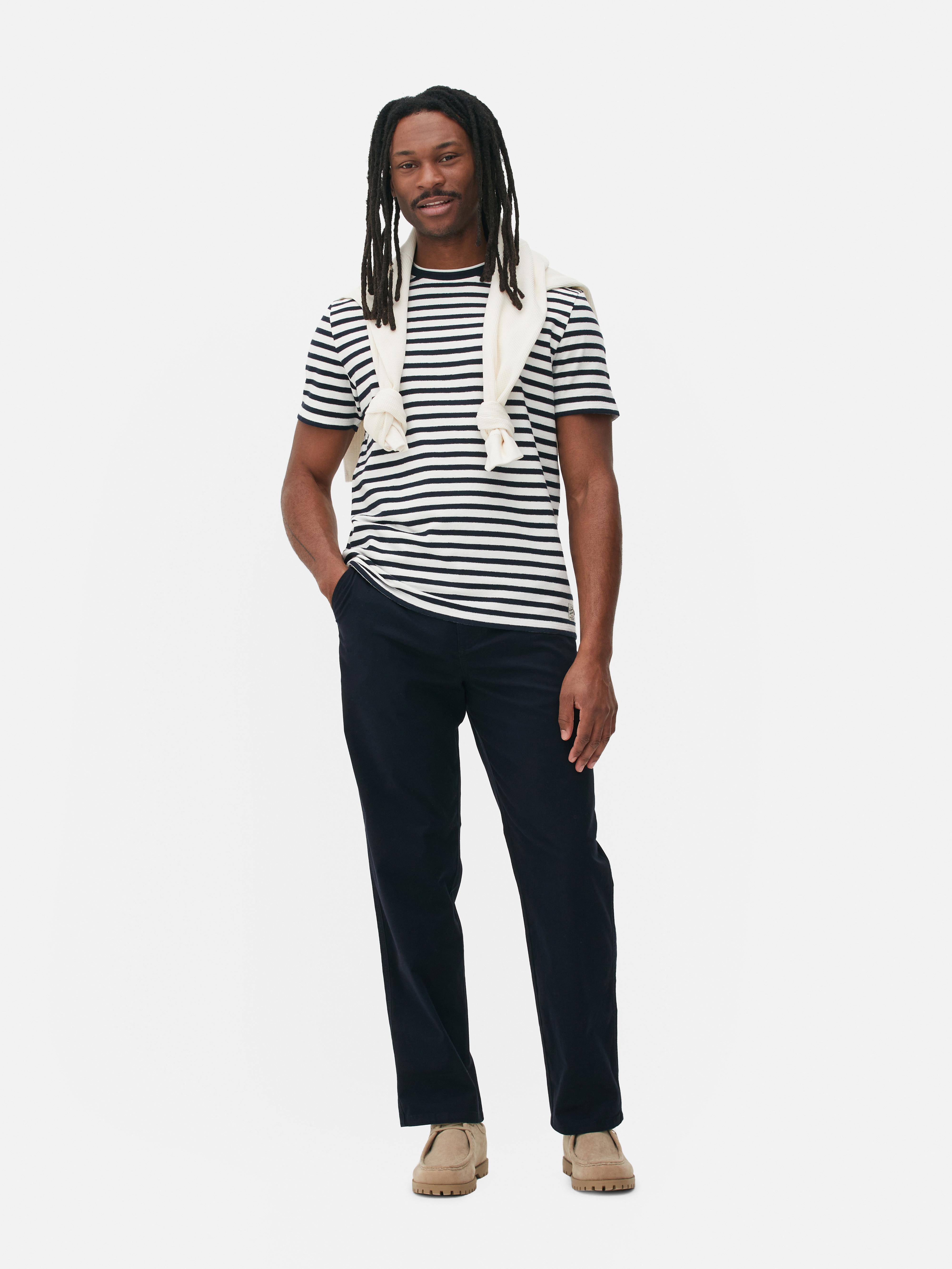 The Stronghold Stripe Textured T-shirt