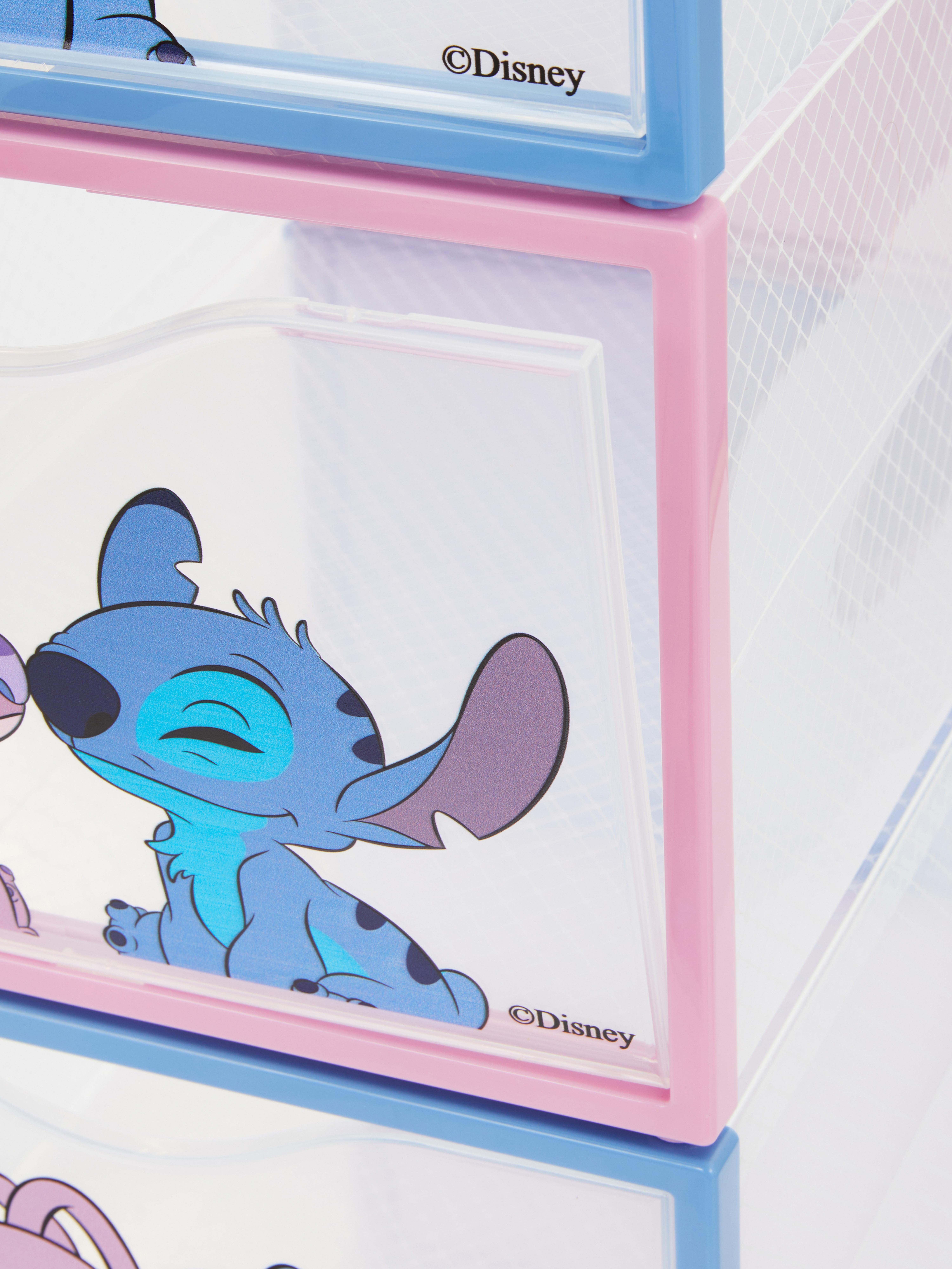 4 scatole per scarpe impilabili Lilo & Stitch Disney