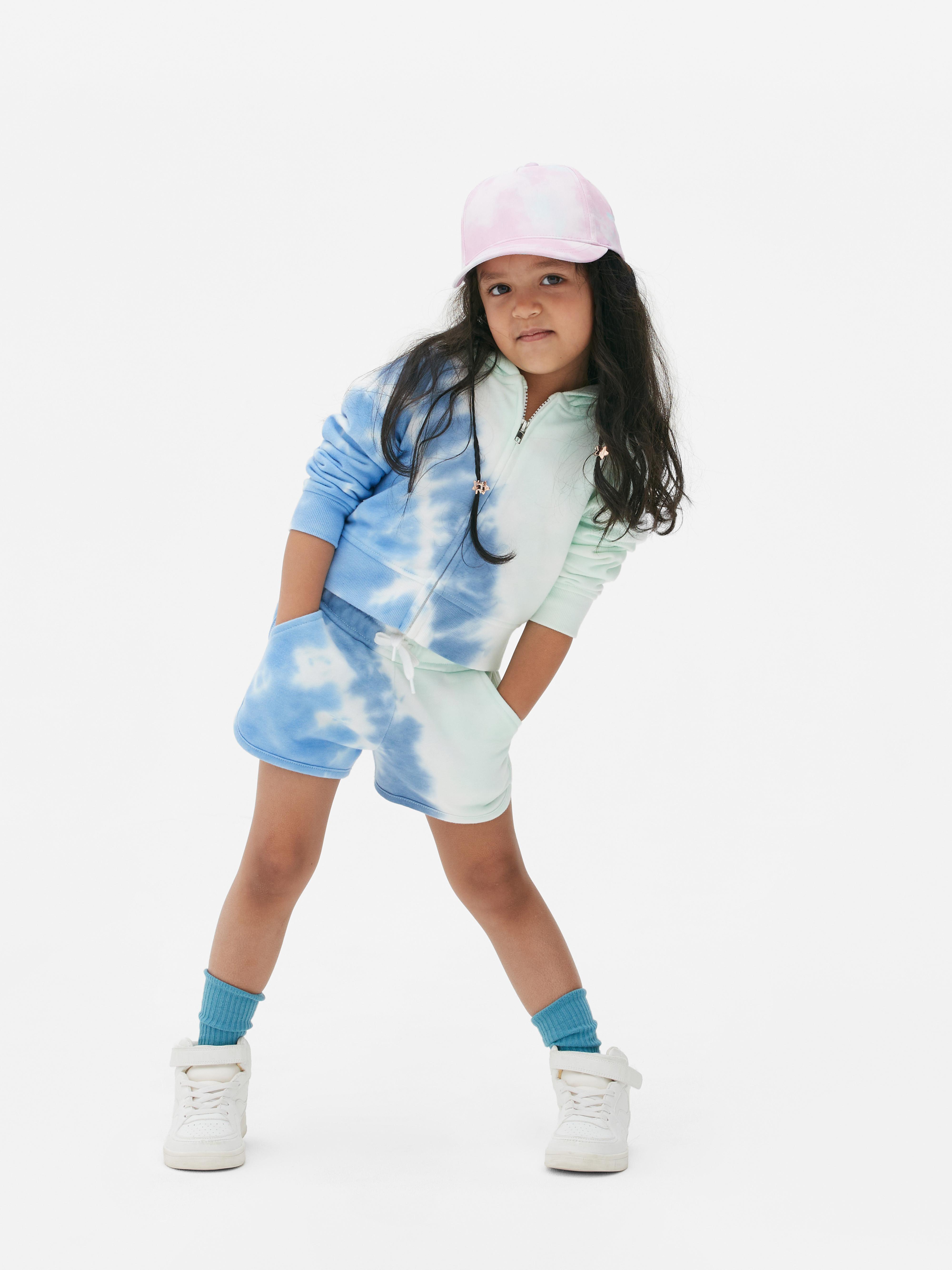 Tie-Dye Hoodie and Shorts Co-ord Set