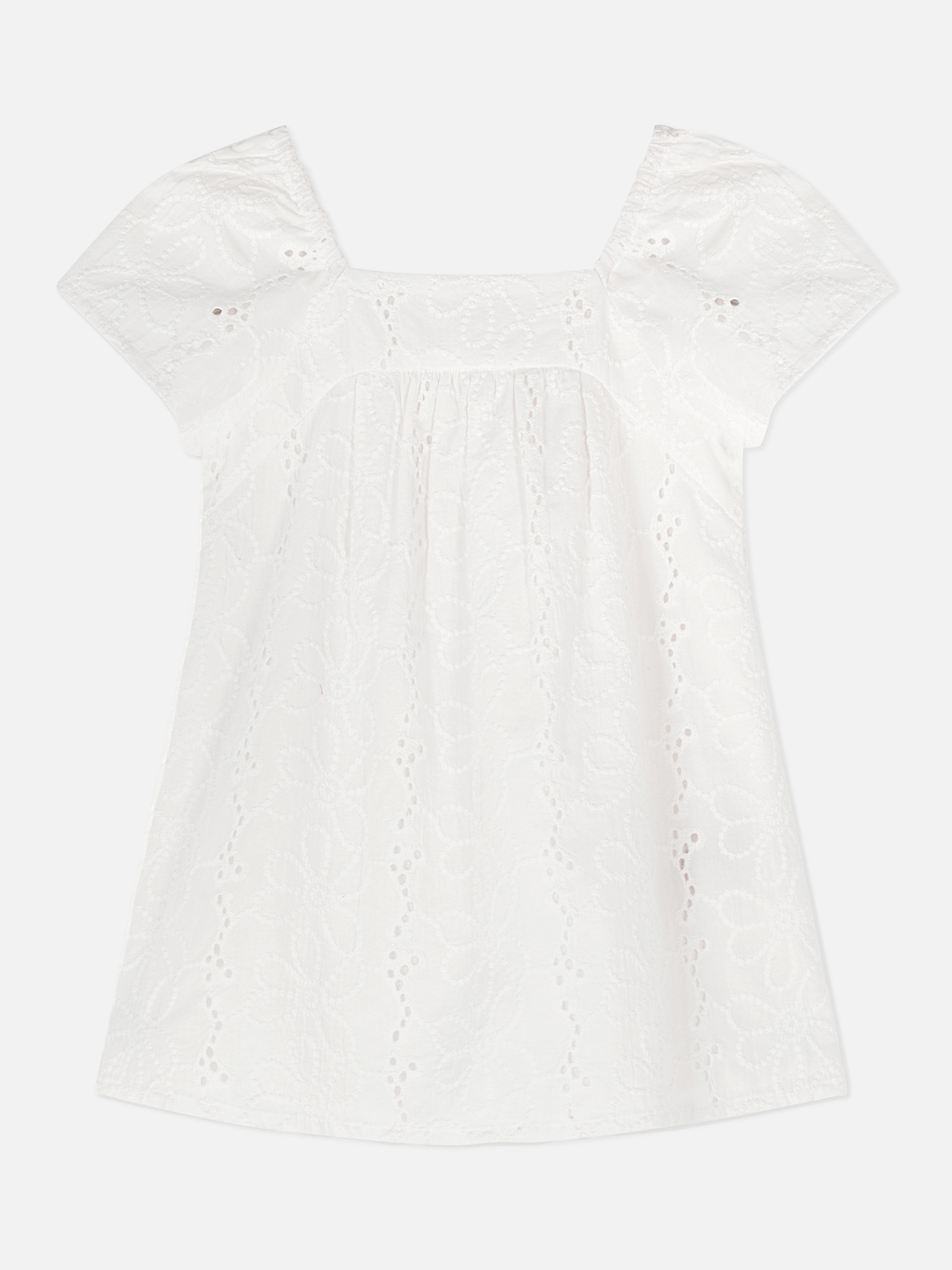 Broderie Anglaise Occasion Dress