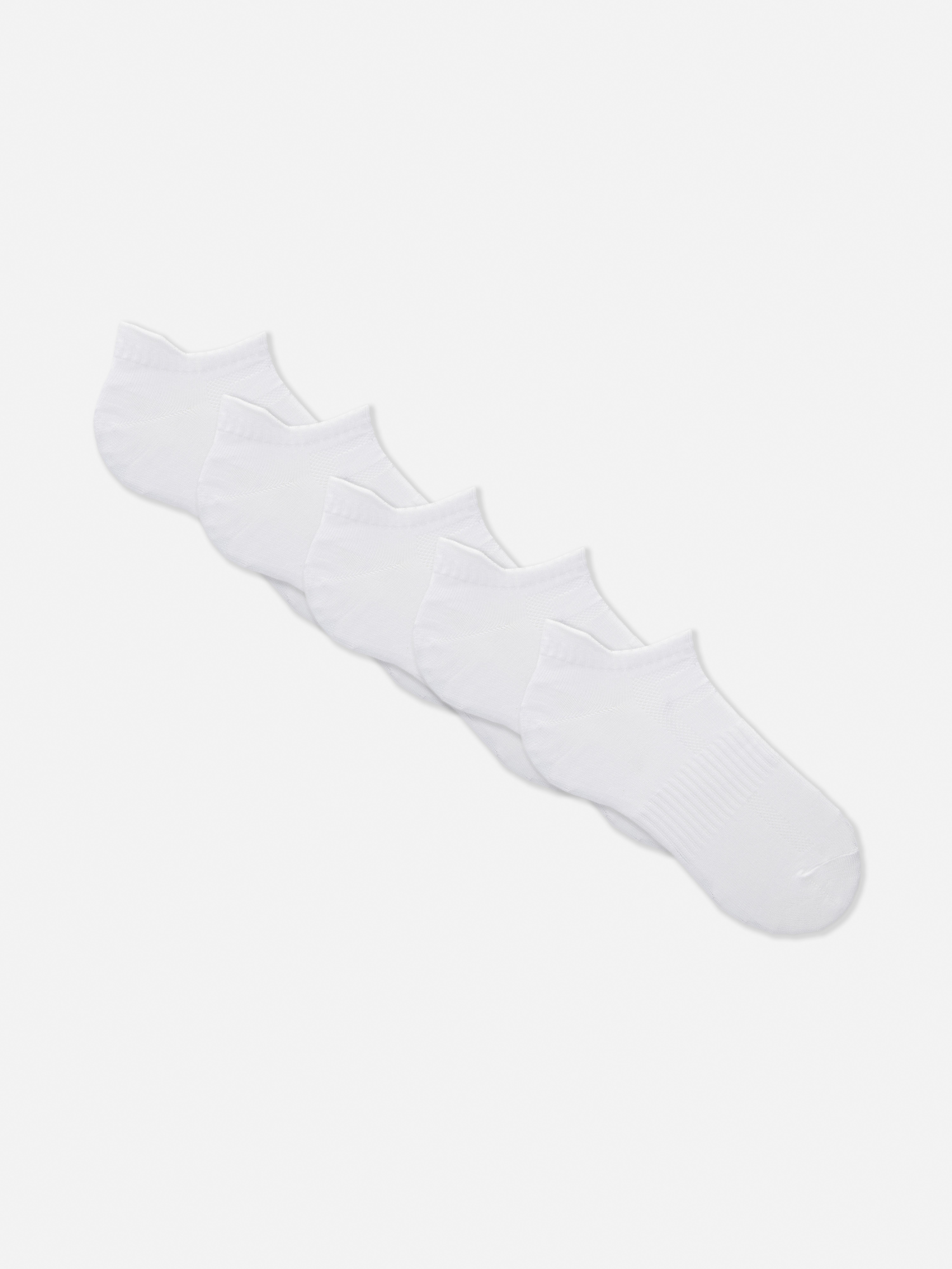 5-Pack Microfiber Sneaker Socks