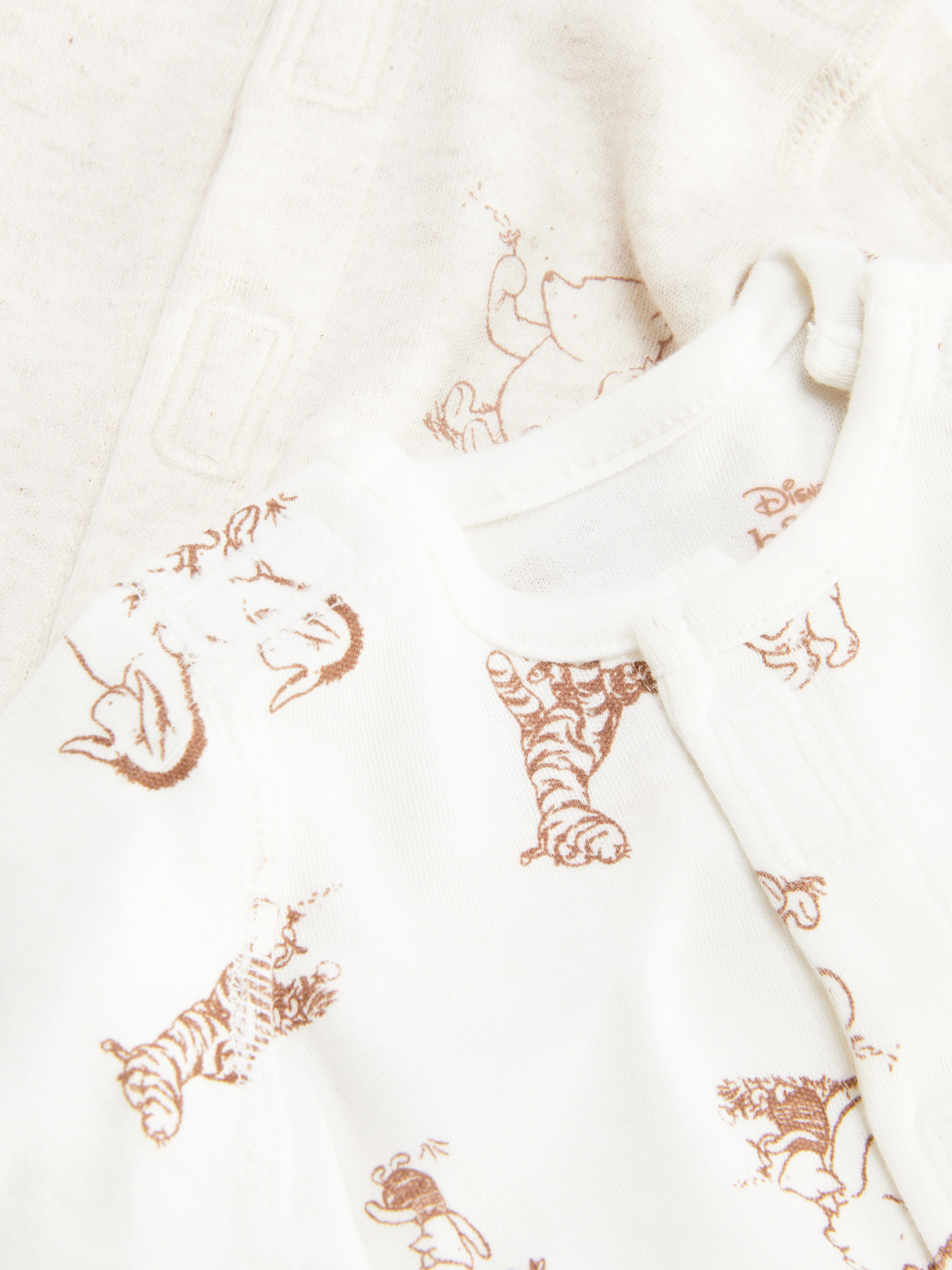 Newborn Baby Unisex;Girls;Boys Oatmeal 2pk Disney’s Winnie the Pooh