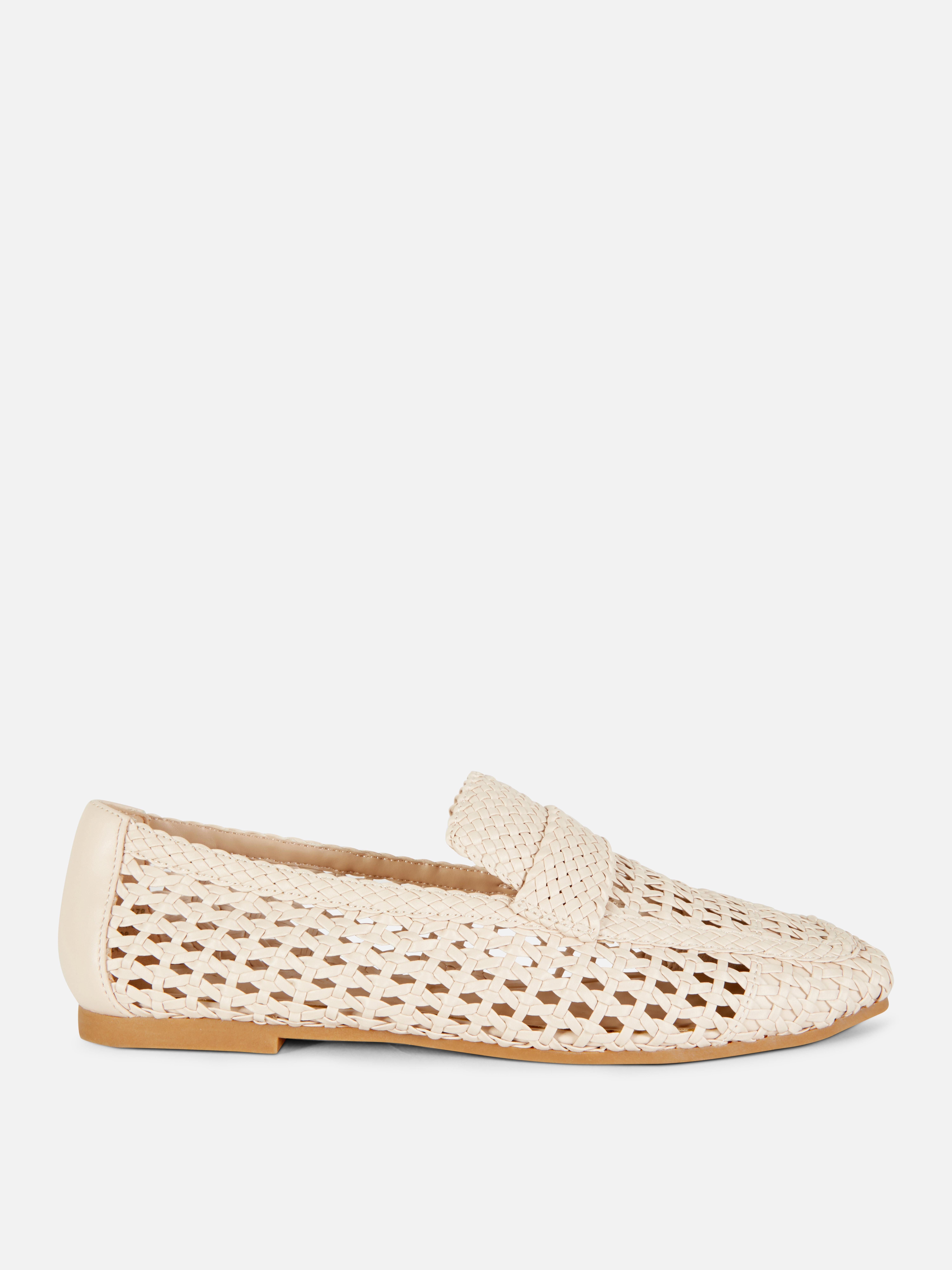 Woven Front Loafers