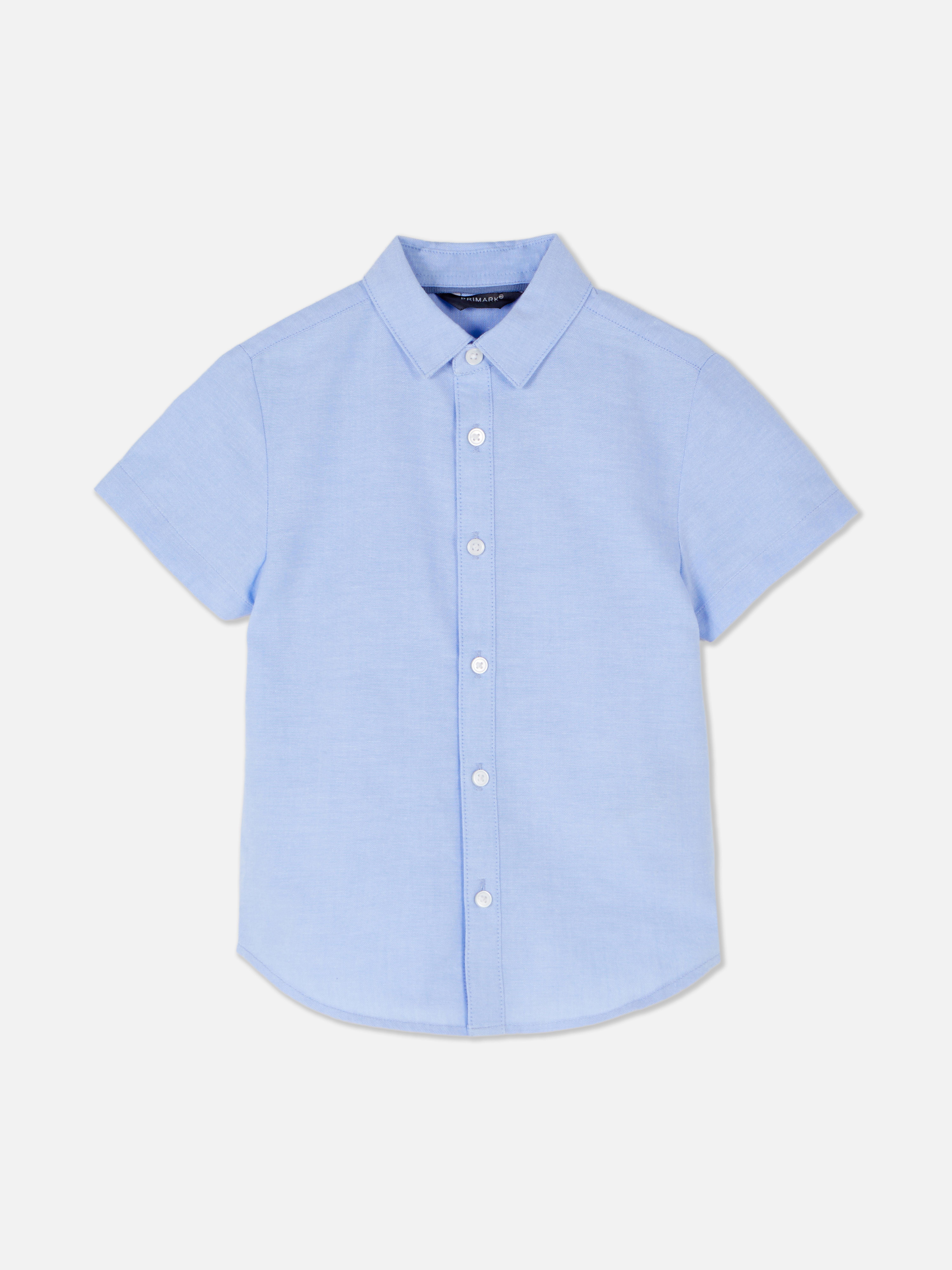 Blue Short Sleeve Built In Bra T-Shirt Dress