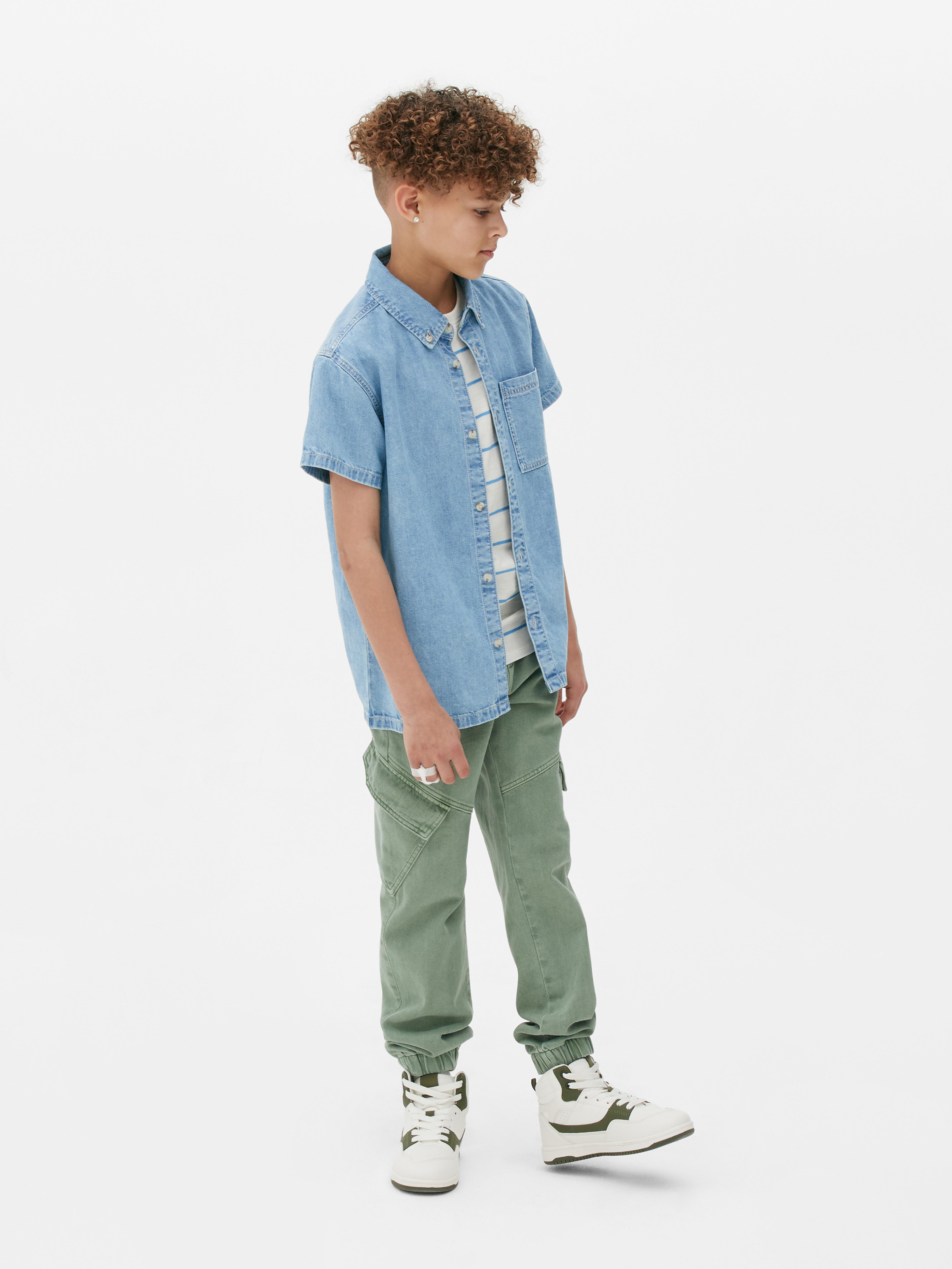 mens denim shirt primark