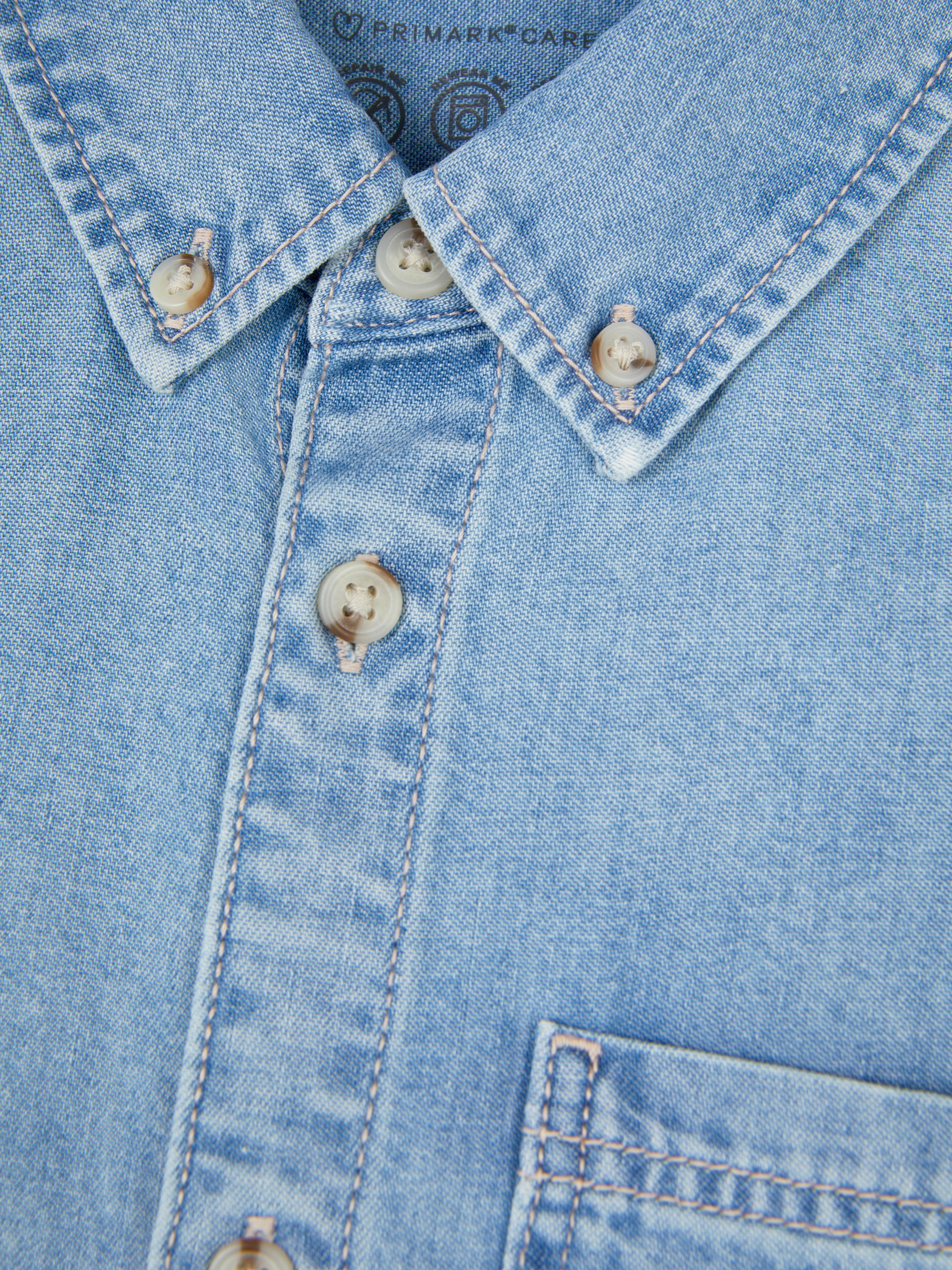 mens denim shirt primark