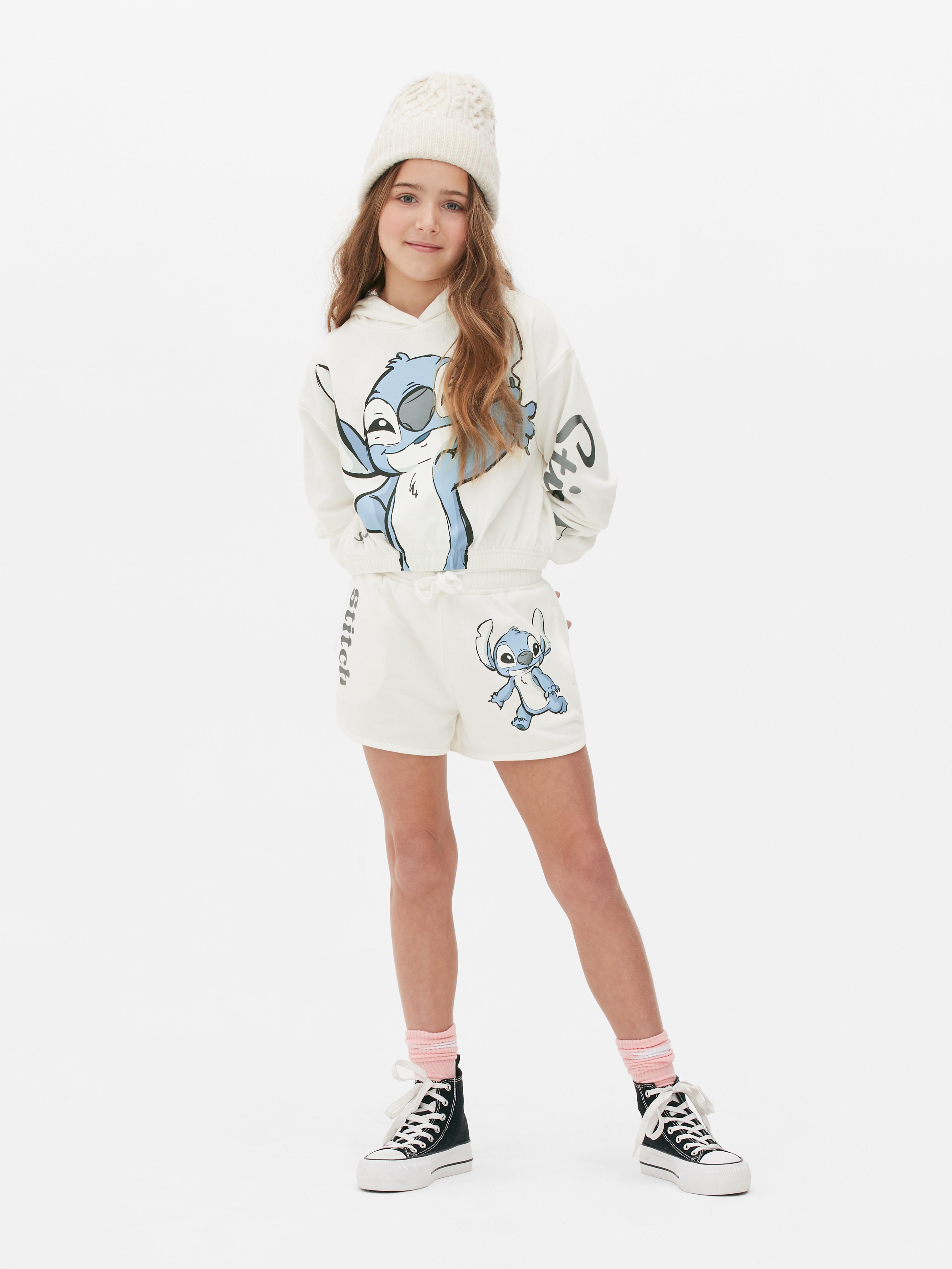 „Disney Lilo & Stitch“ Hoodie und Shorts im Set